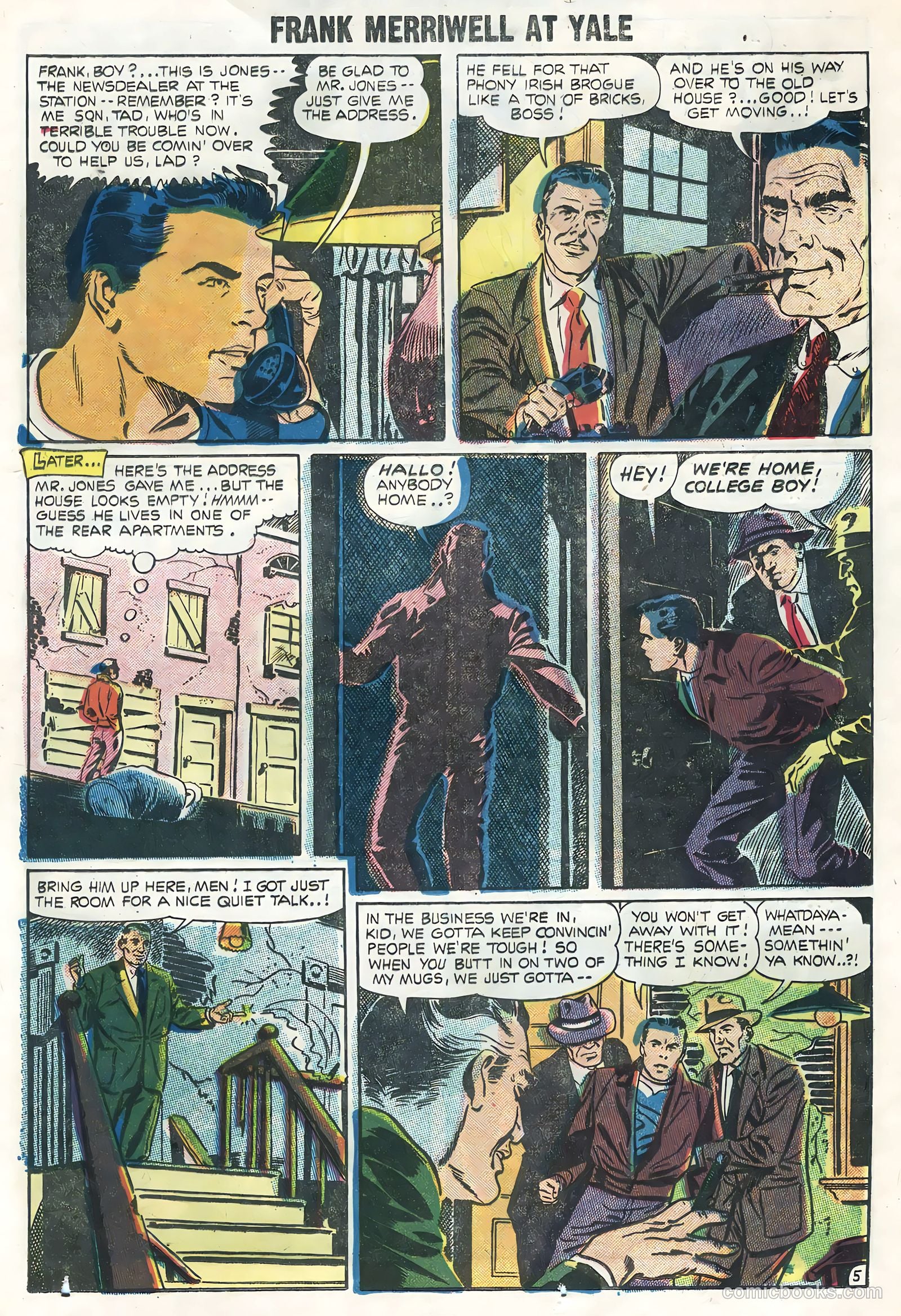 Frank Merriwell at Yale #1 (1955) — page 25 of 36