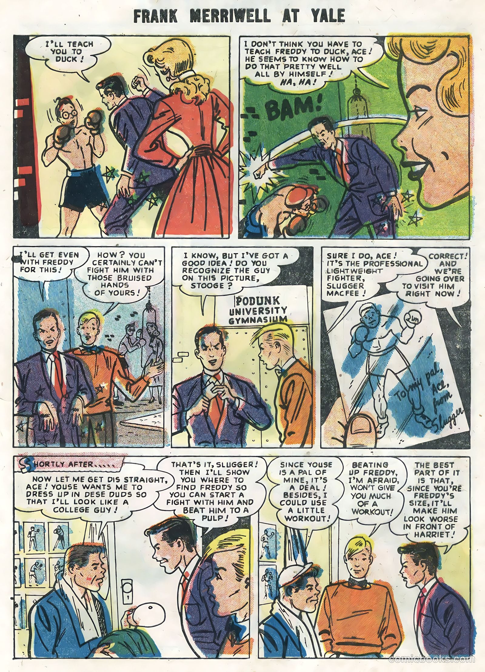 Frank Merriwell at Yale #1 (1955) — page 29 of 36