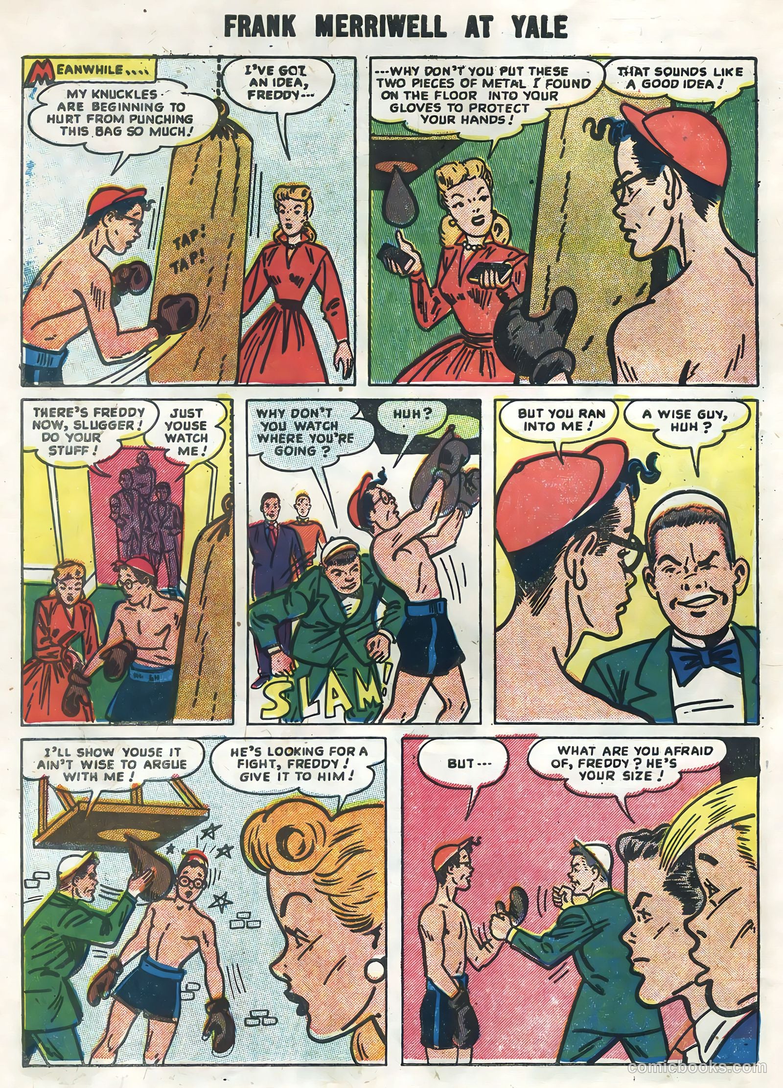 Frank Merriwell at Yale #1 (1955) — page 30 of 36
