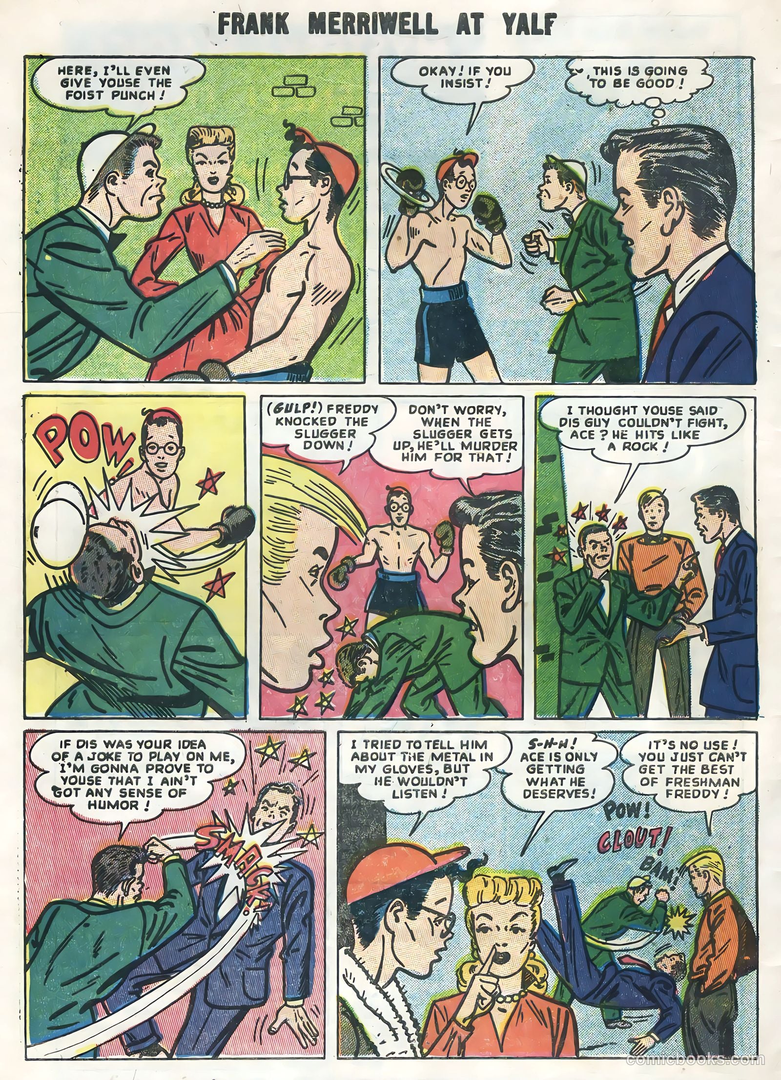 Frank Merriwell at Yale #1 (1955) — page 32 of 36
