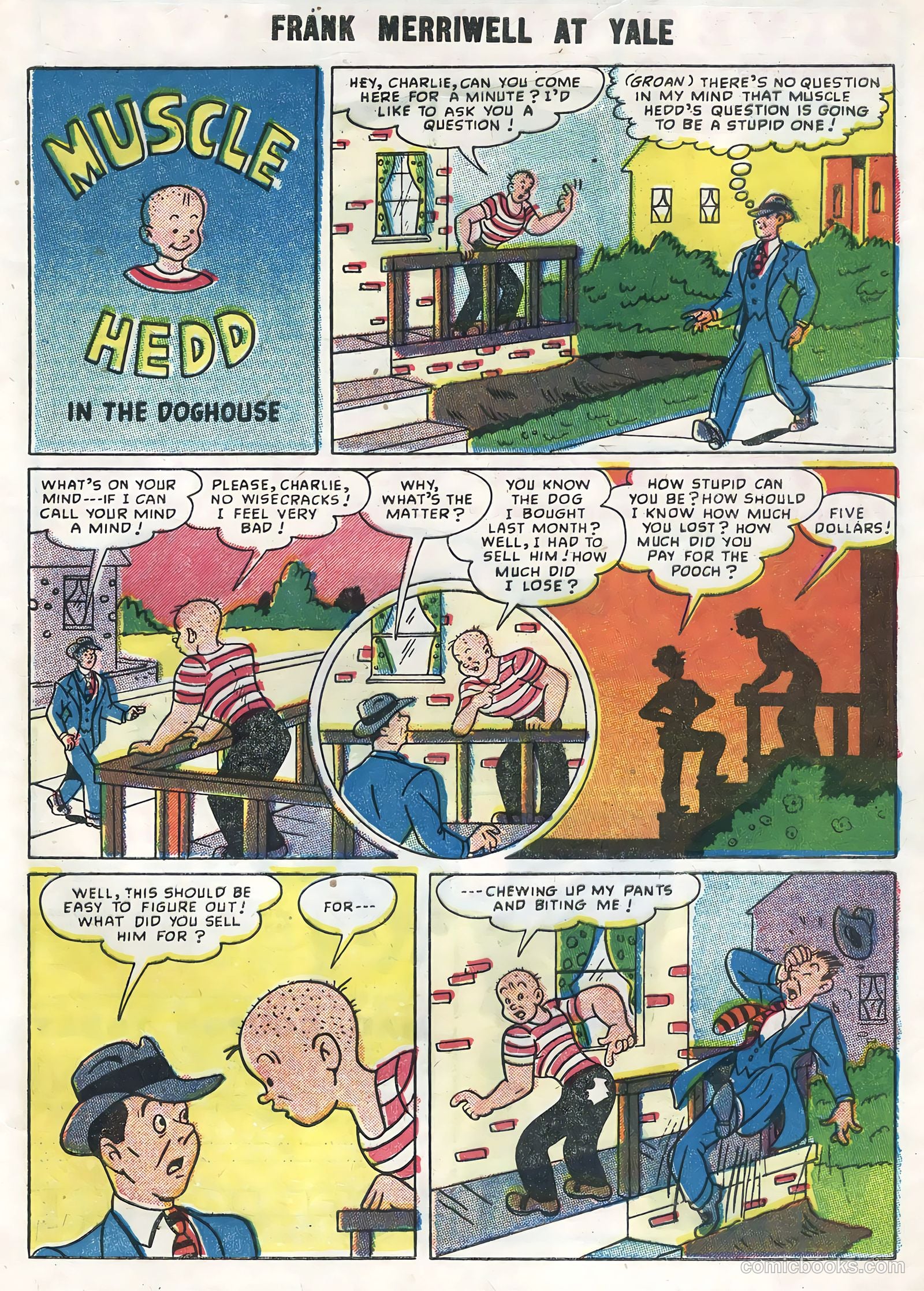 Frank Merriwell at Yale #1 (1955) — page 33 of 36