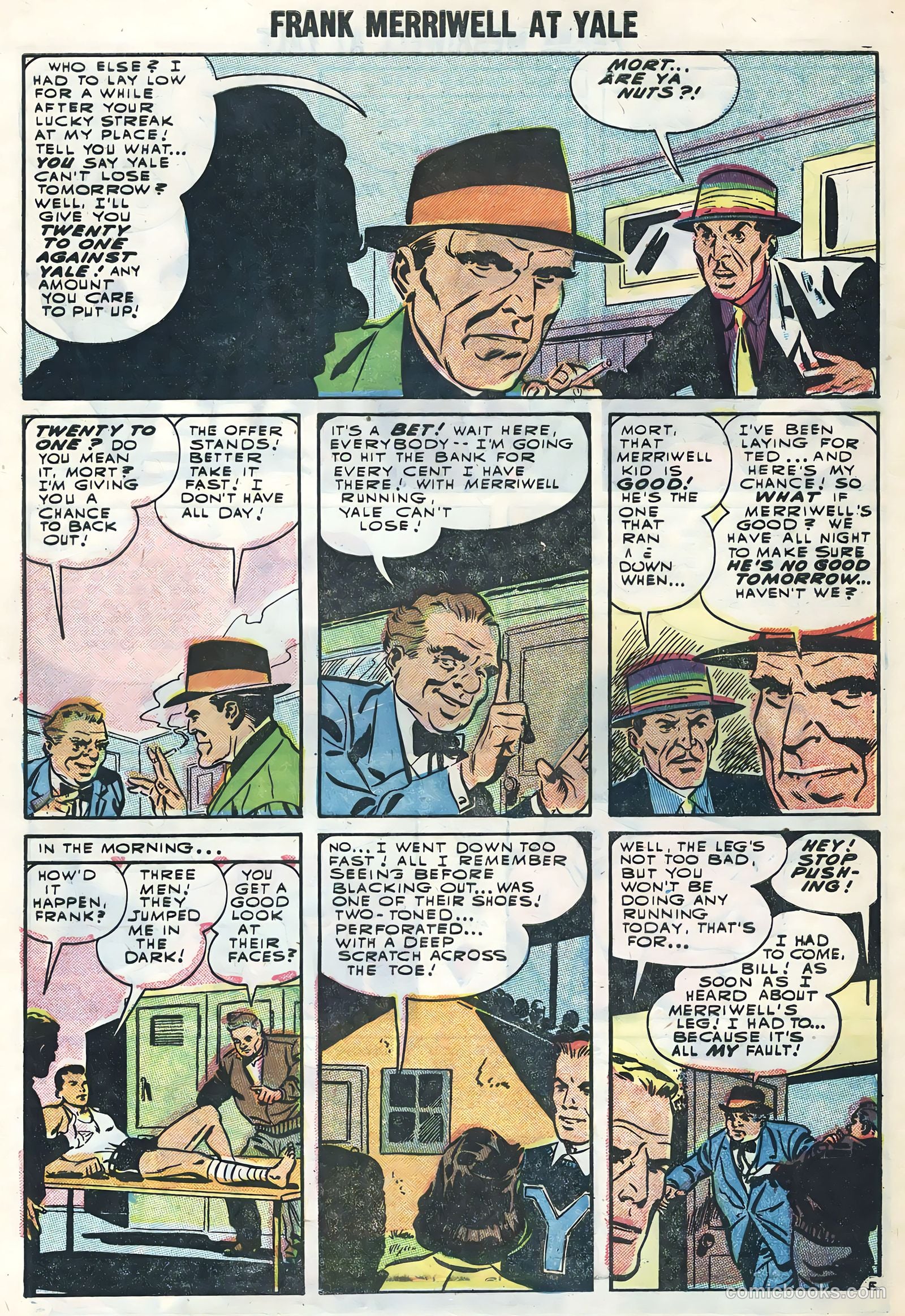 Frank Merriwell at Yale #2 (1955) — page 8 of 36