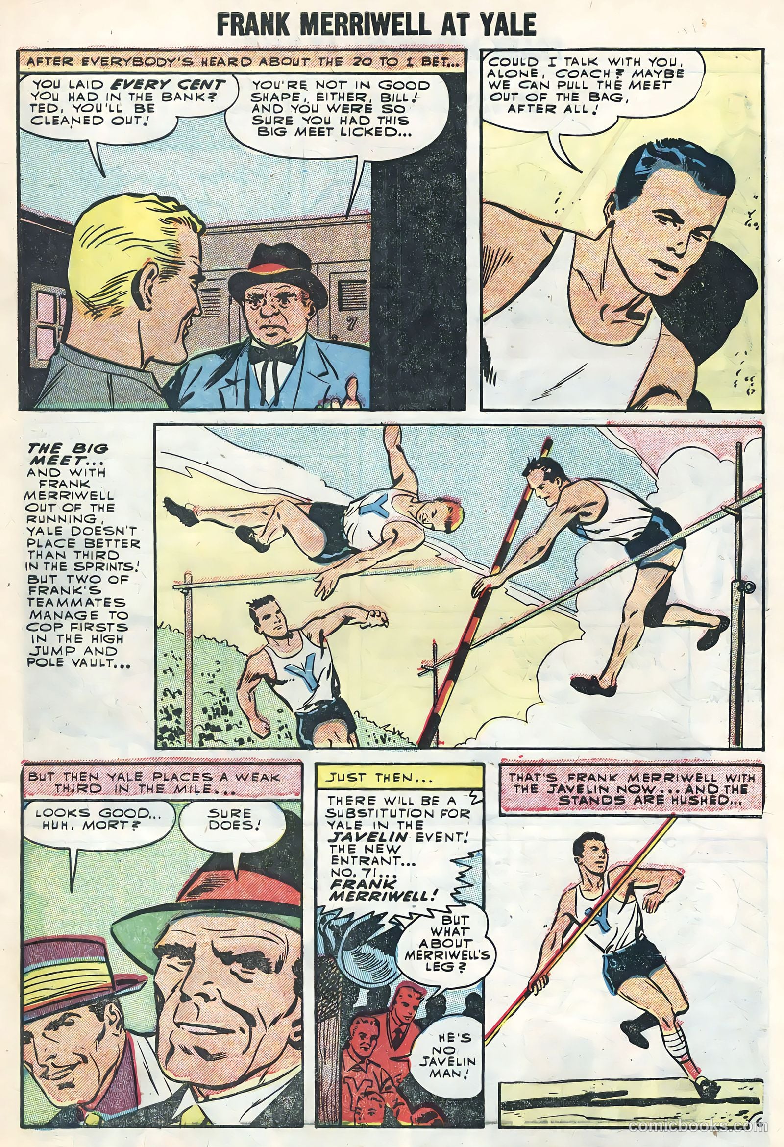 Frank Merriwell at Yale #2 (1955) — page 9 of 36