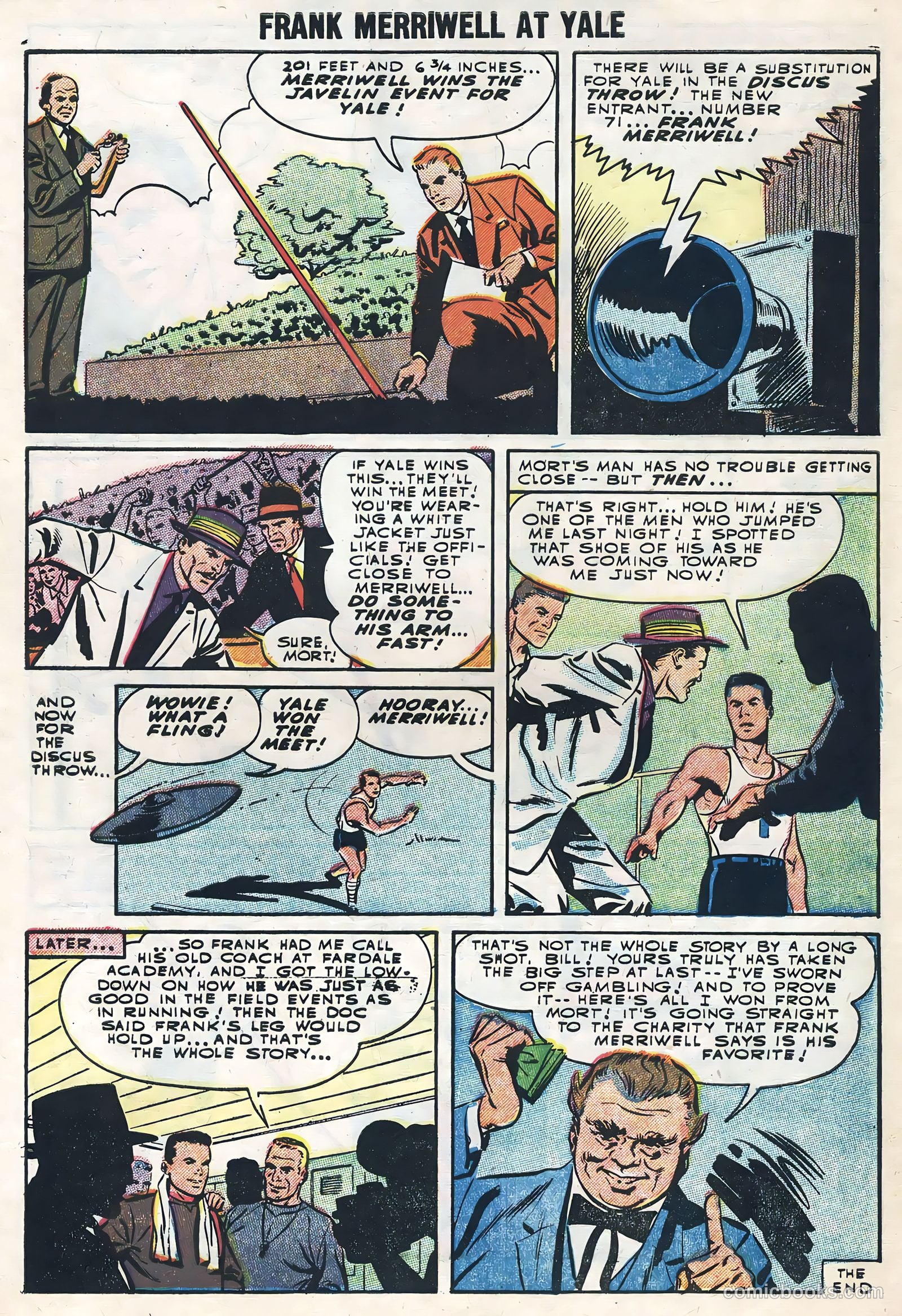Frank Merriwell at Yale #2 (1955) — page 10 of 36