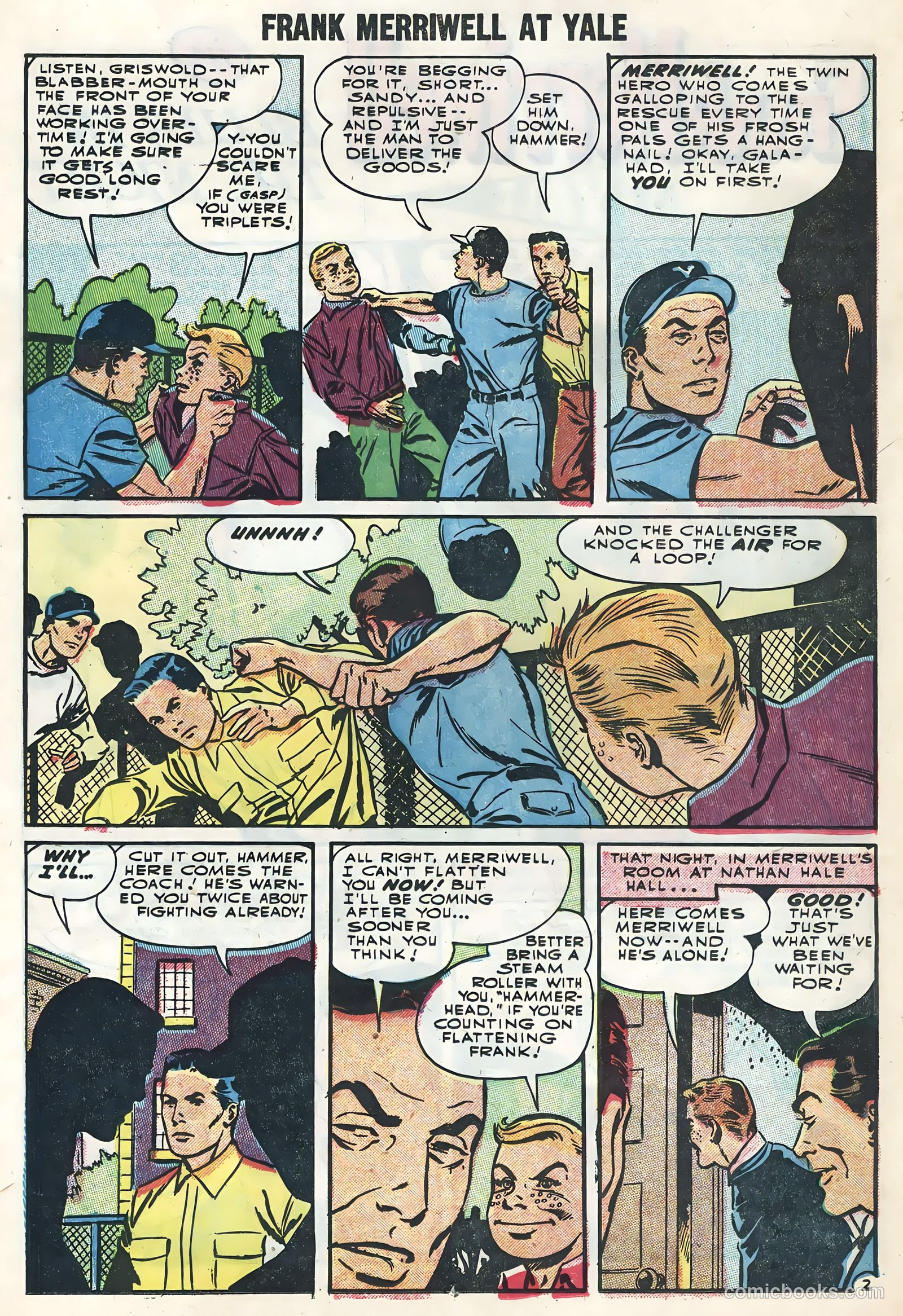 Frank Merriwell at Yale #2 (1955) — page 12 of 36