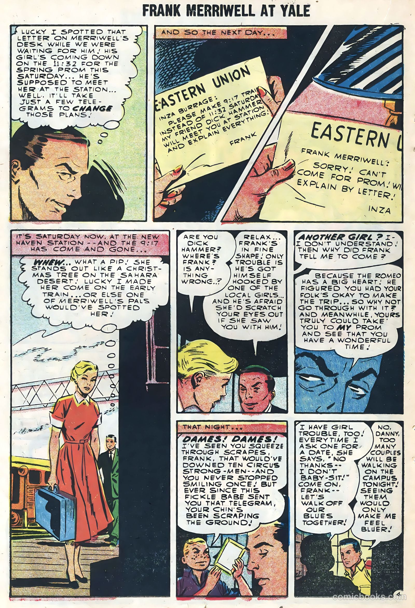 Frank Merriwell at Yale #2 (1955) — page 14 of 36