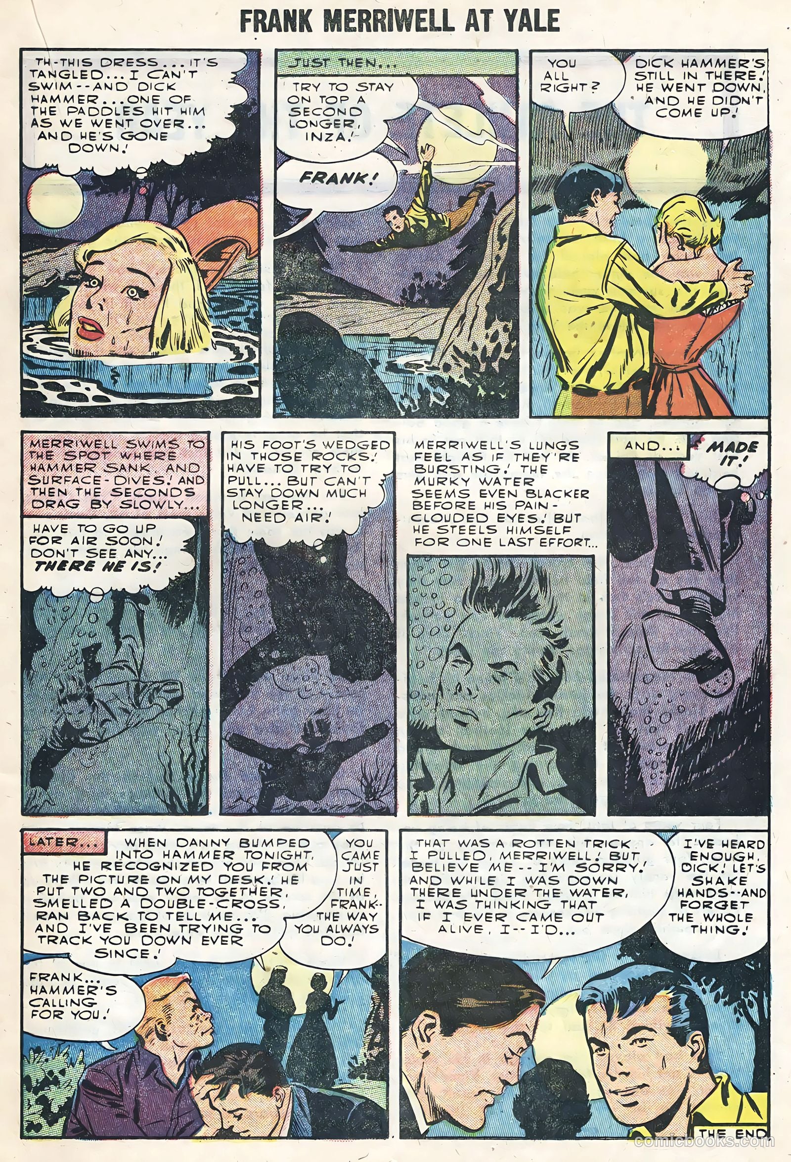 Frank Merriwell at Yale #2 (1955) — page 17 of 36