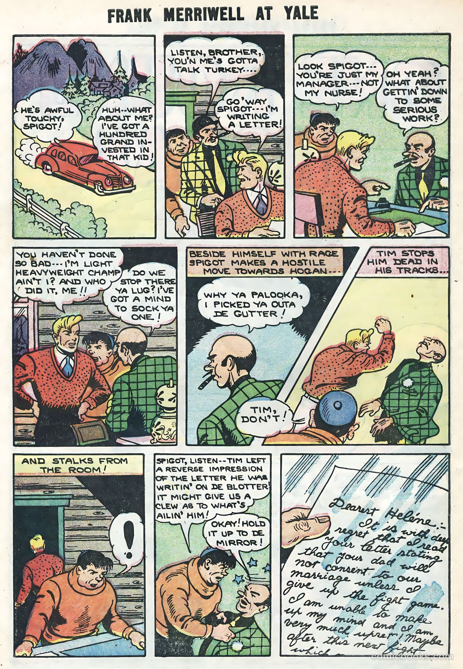 Frank Merriwell at Yale #2 (1955) — page 28 of 36