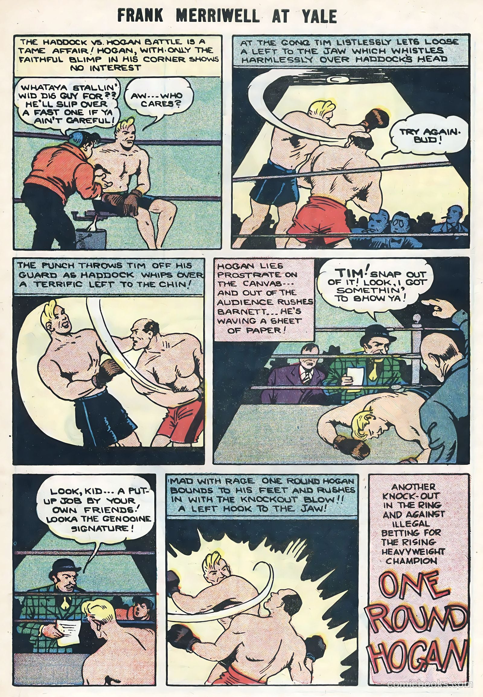 Frank Merriwell at Yale #2 (1955) — page 33 of 36