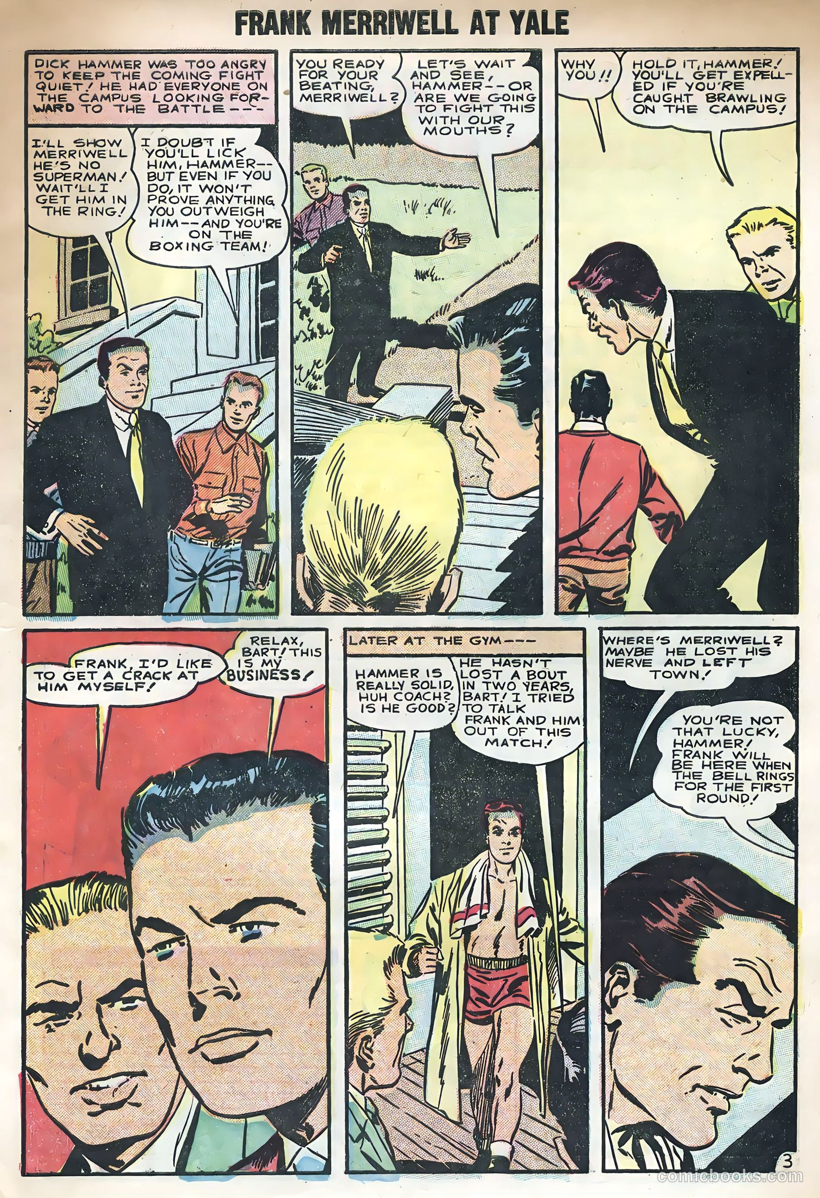 Frank Merriwell at Yale #3 (1955) — page 5 of 36