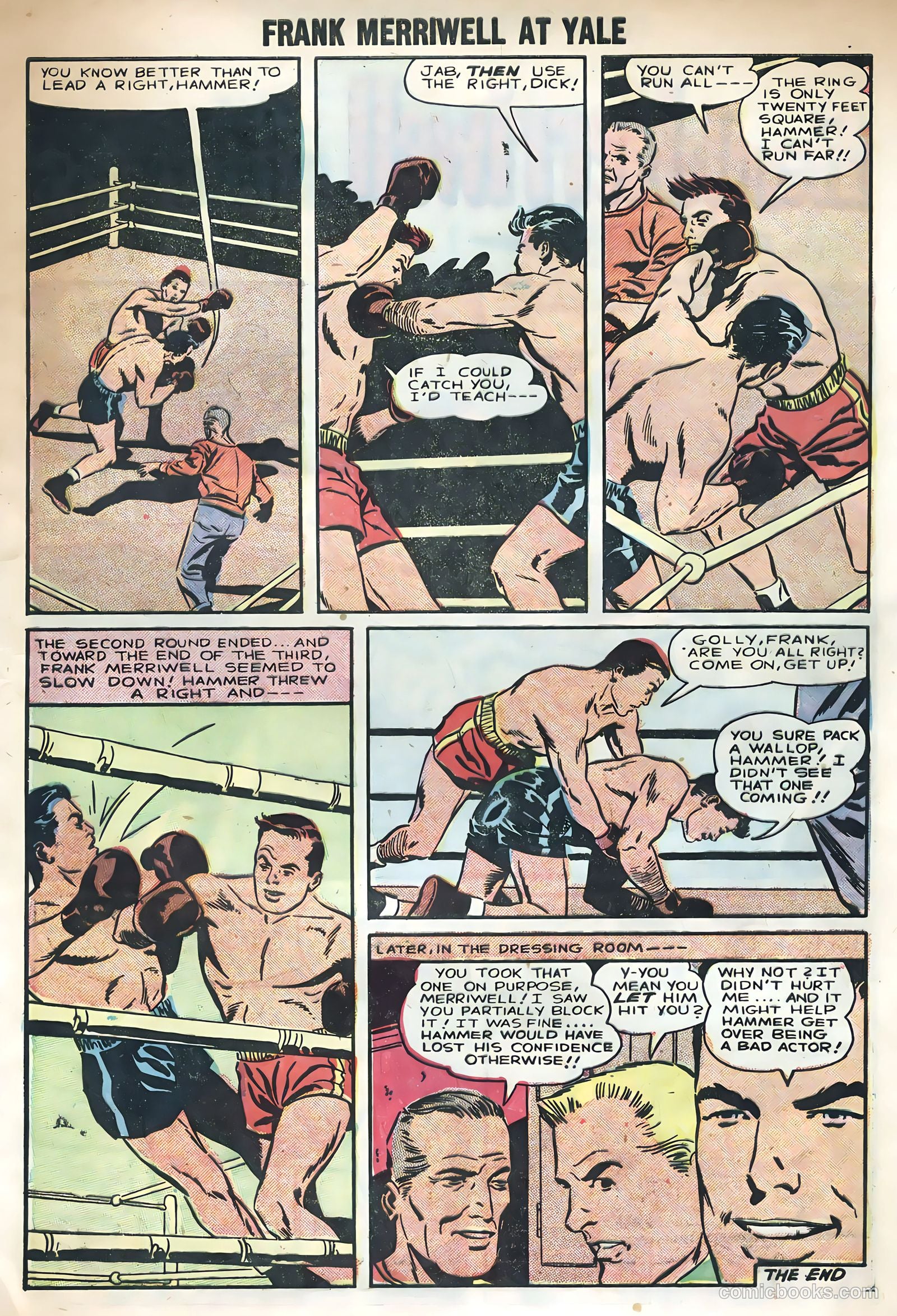 Frank Merriwell at Yale #3 (1955) — page 9 of 36