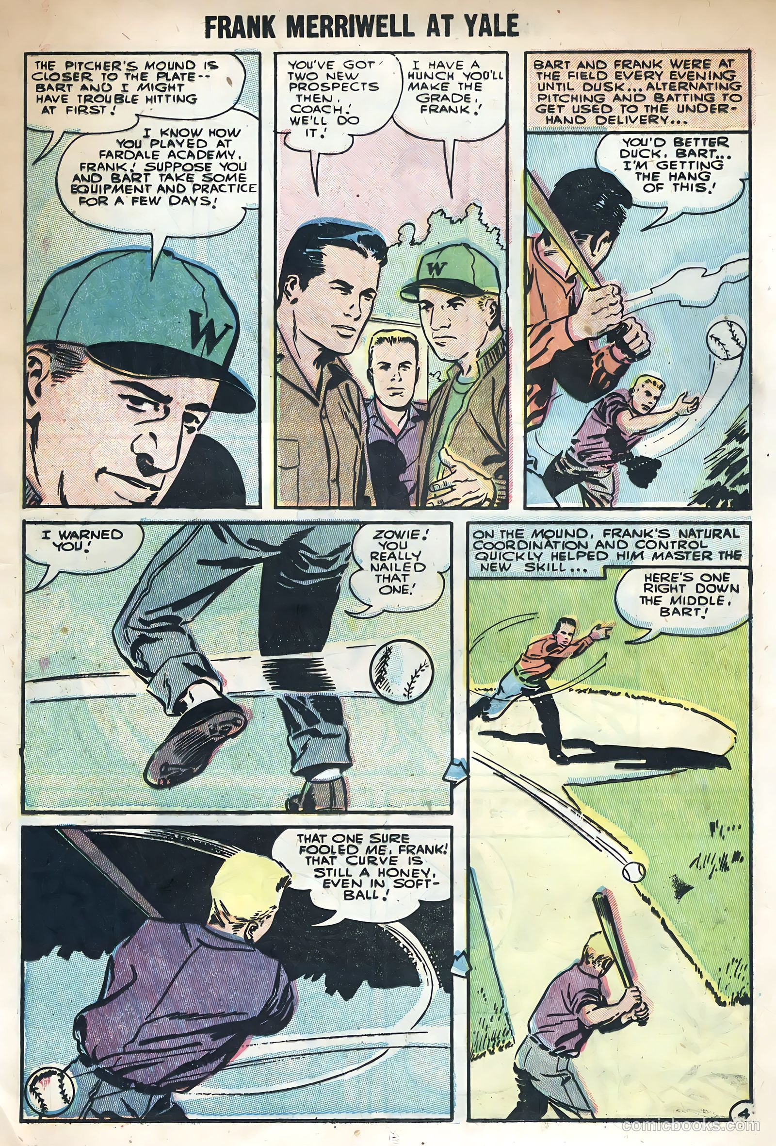 Frank Merriwell at Yale #3 (1955) — page 13 of 36