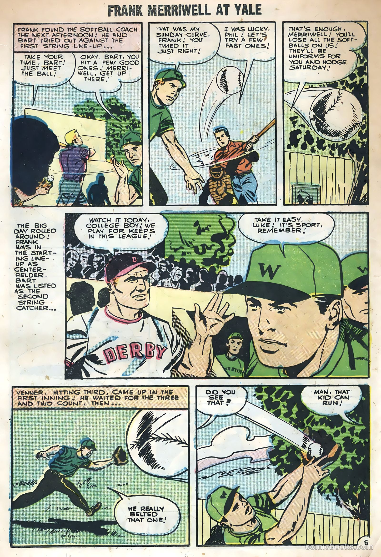 Frank Merriwell at Yale #3 (1955) — page 14 of 36
