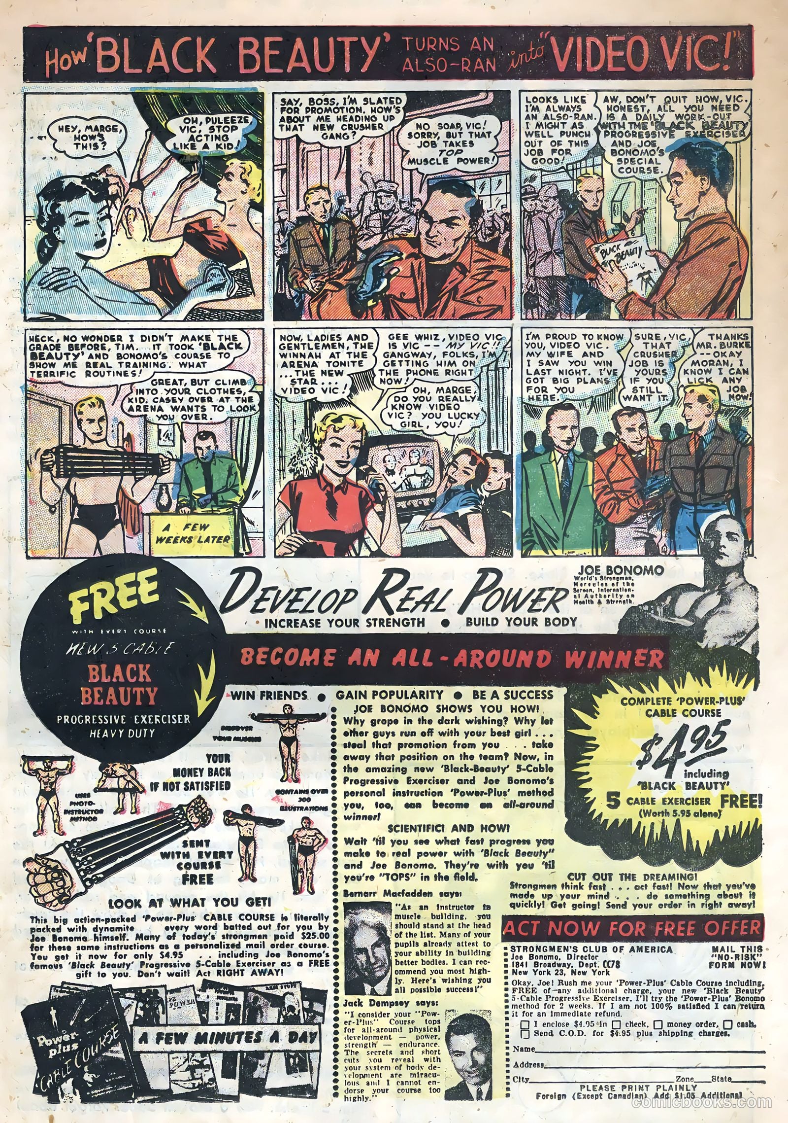 Frank Merriwell at Yale #3 (1955) — page 22 of 36