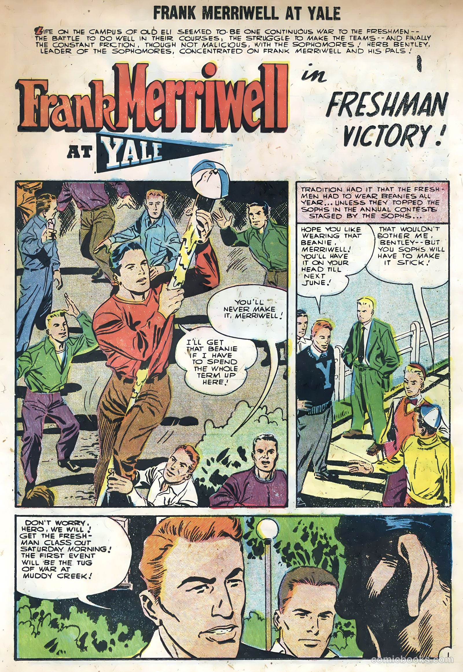 Frank Merriwell at Yale #3 (1955) — page 23 of 36
