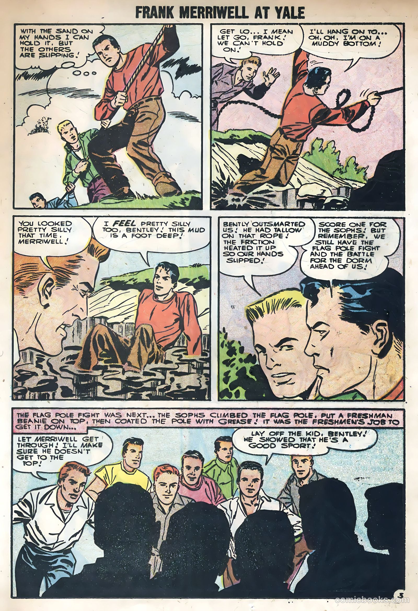 Frank Merriwell at Yale #3 (1955) — page 25 of 36