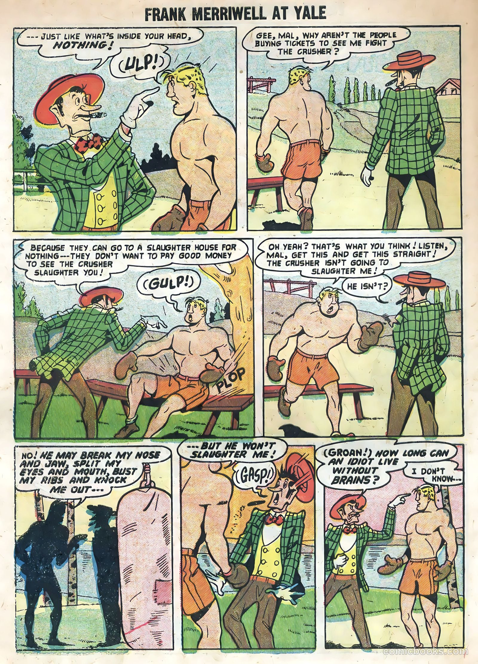 Frank Merriwell at Yale #3 (1955) — page 30 of 36