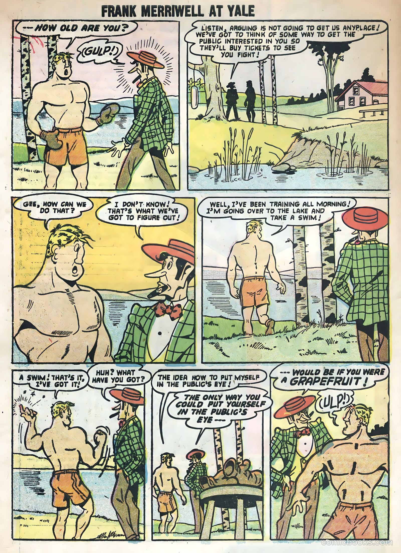 Frank Merriwell at Yale #3 (1955) — page 32 of 36