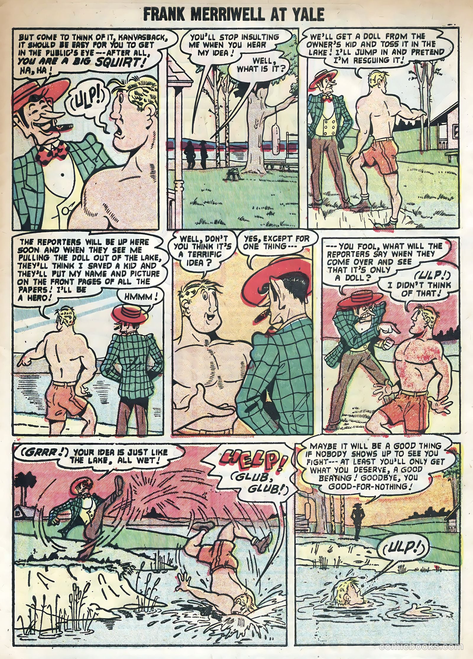 Frank Merriwell at Yale #3 (1955) — page 33 of 36