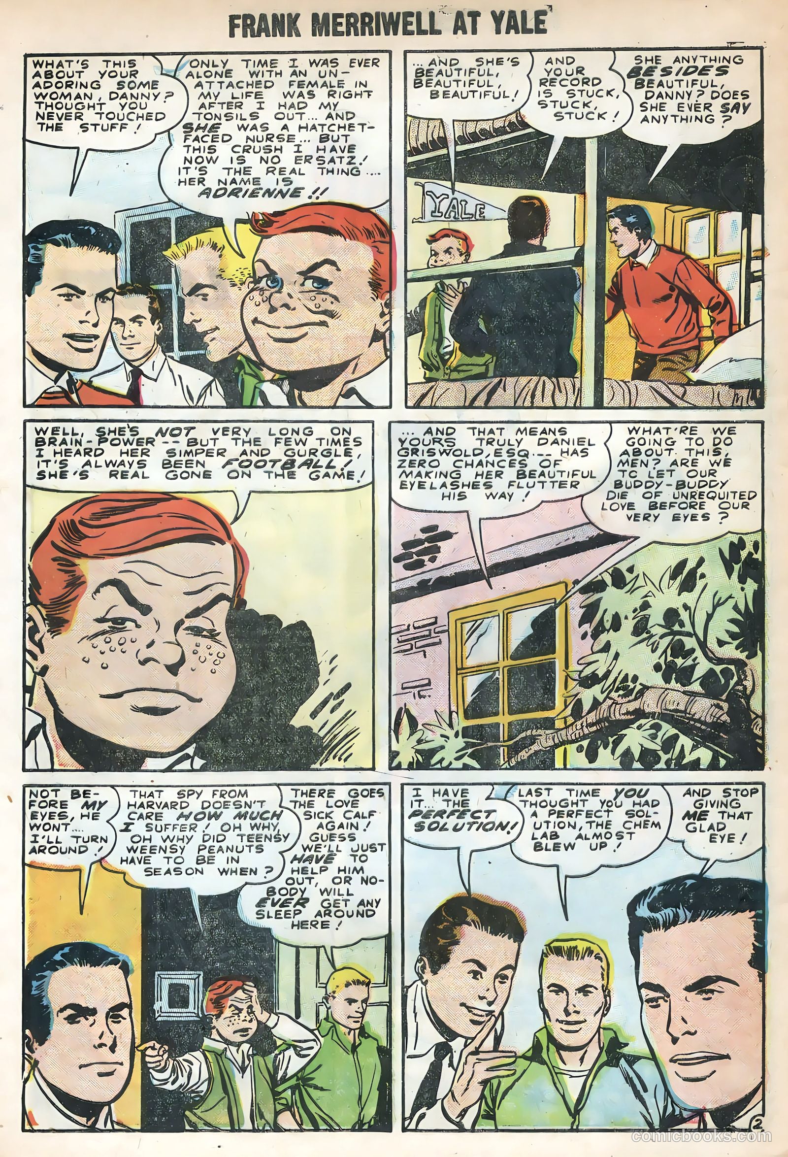 Frank Merriwell at Yale #4 (1956) — page 4 of 36