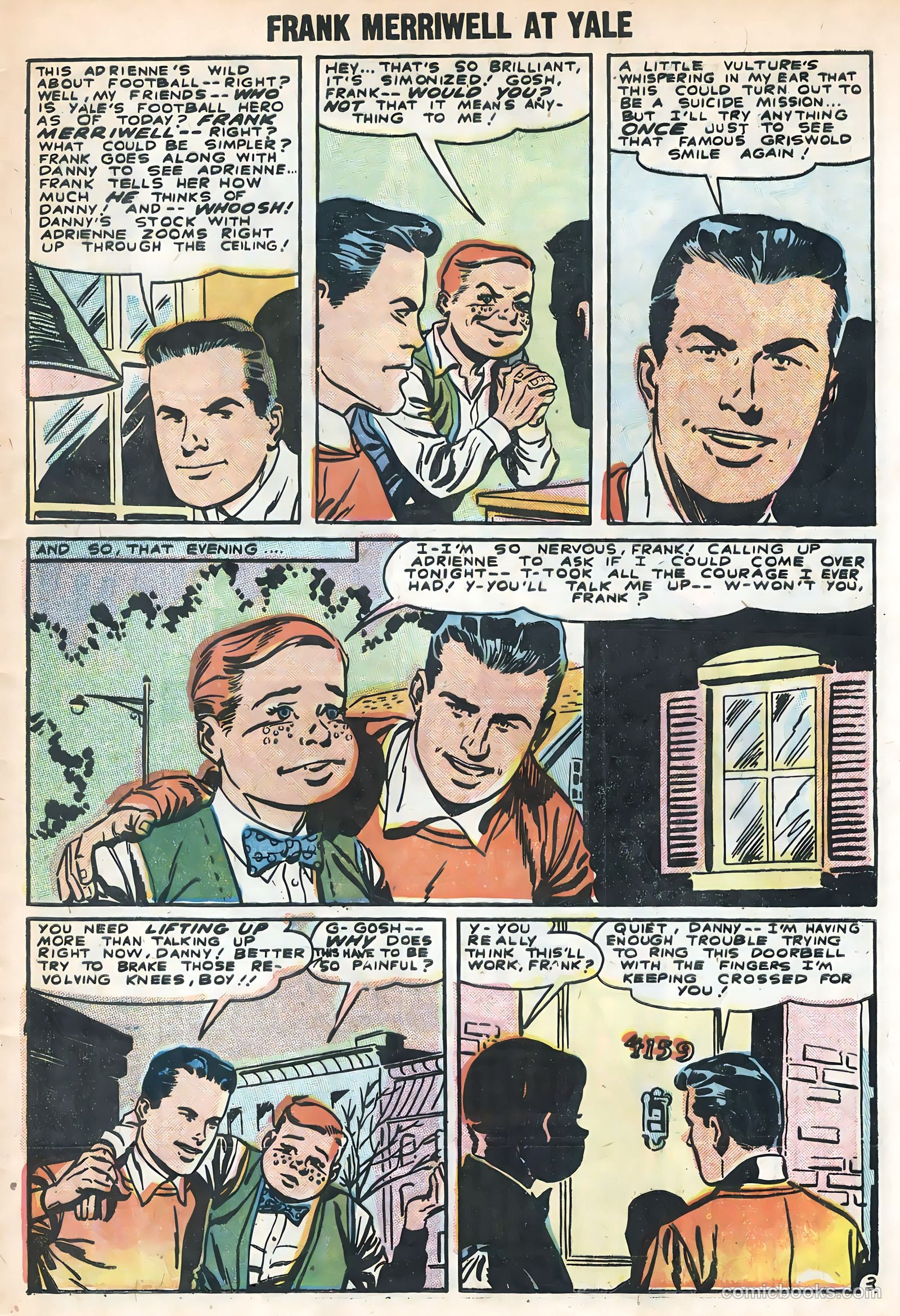 Frank Merriwell at Yale #4 (1956) — page 5 of 36