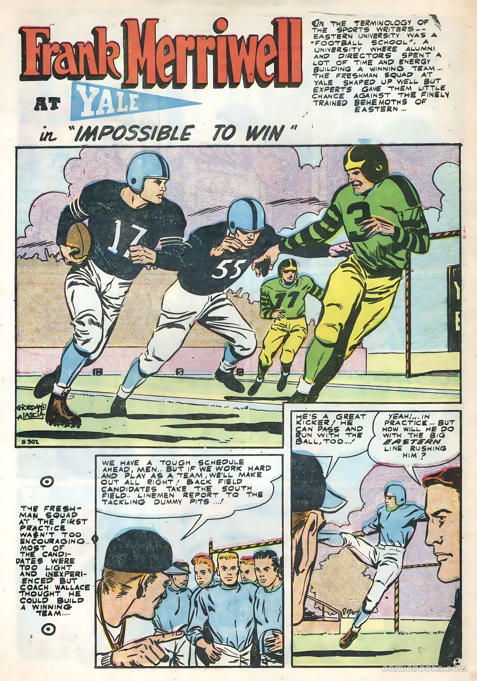 Frank Merriwell at Yale #4 (1956) — page 8 of 36