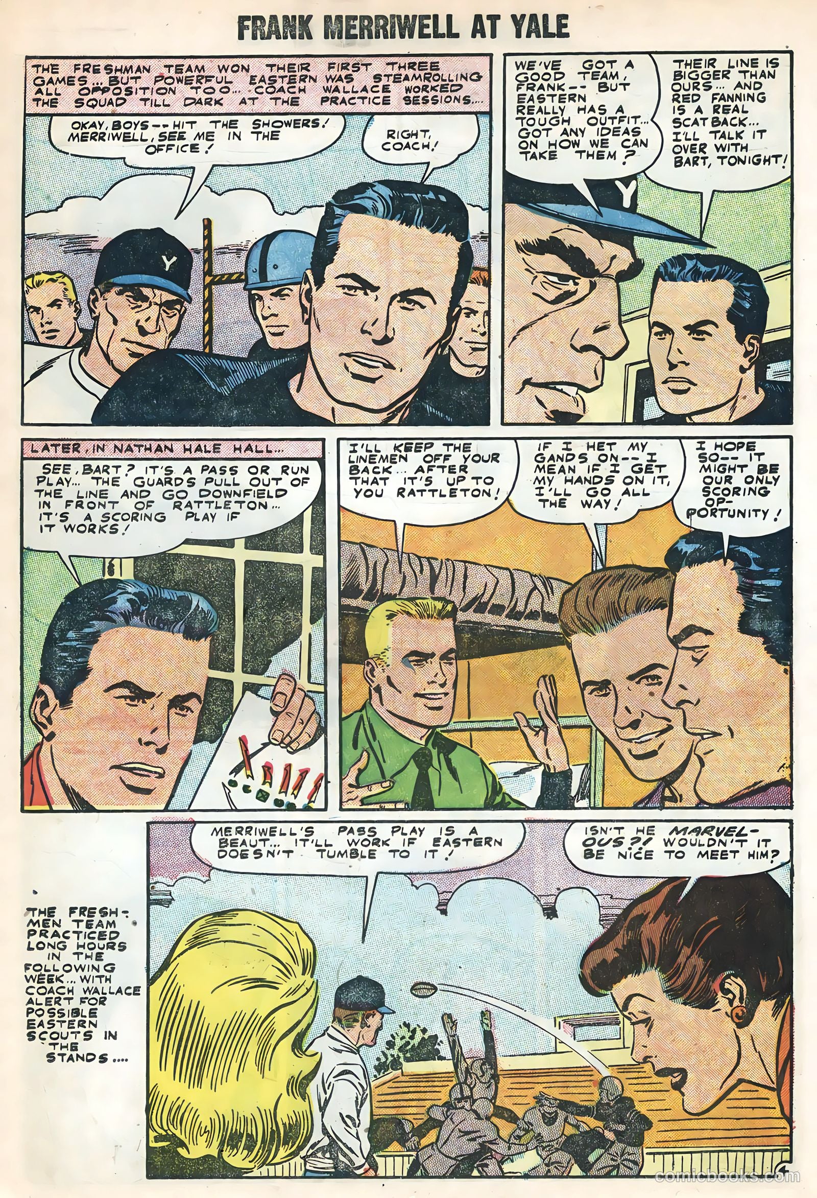 Frank Merriwell at Yale #4 (1956) — page 11 of 36