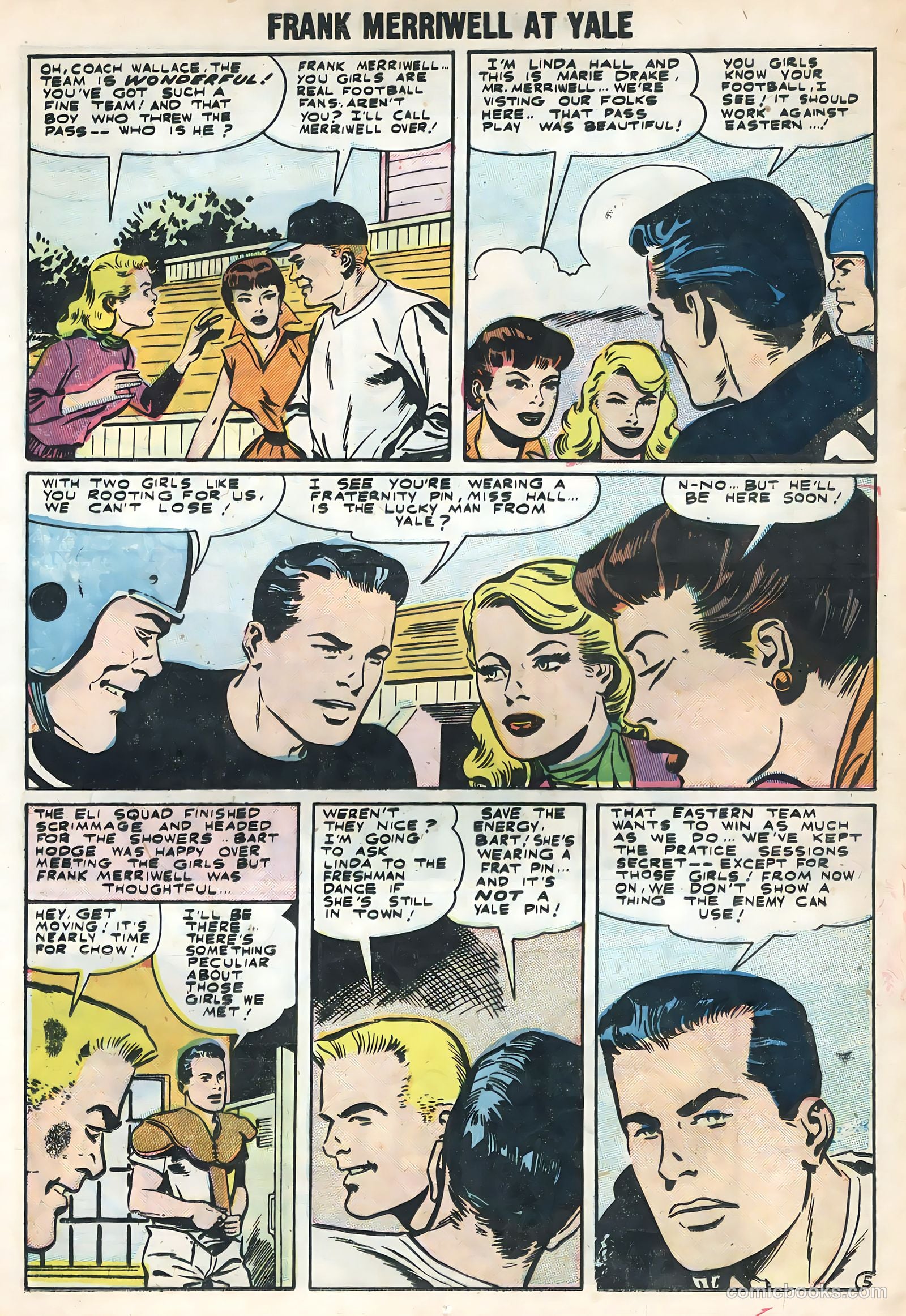Frank Merriwell at Yale #4 (1956) — page 12 of 36
