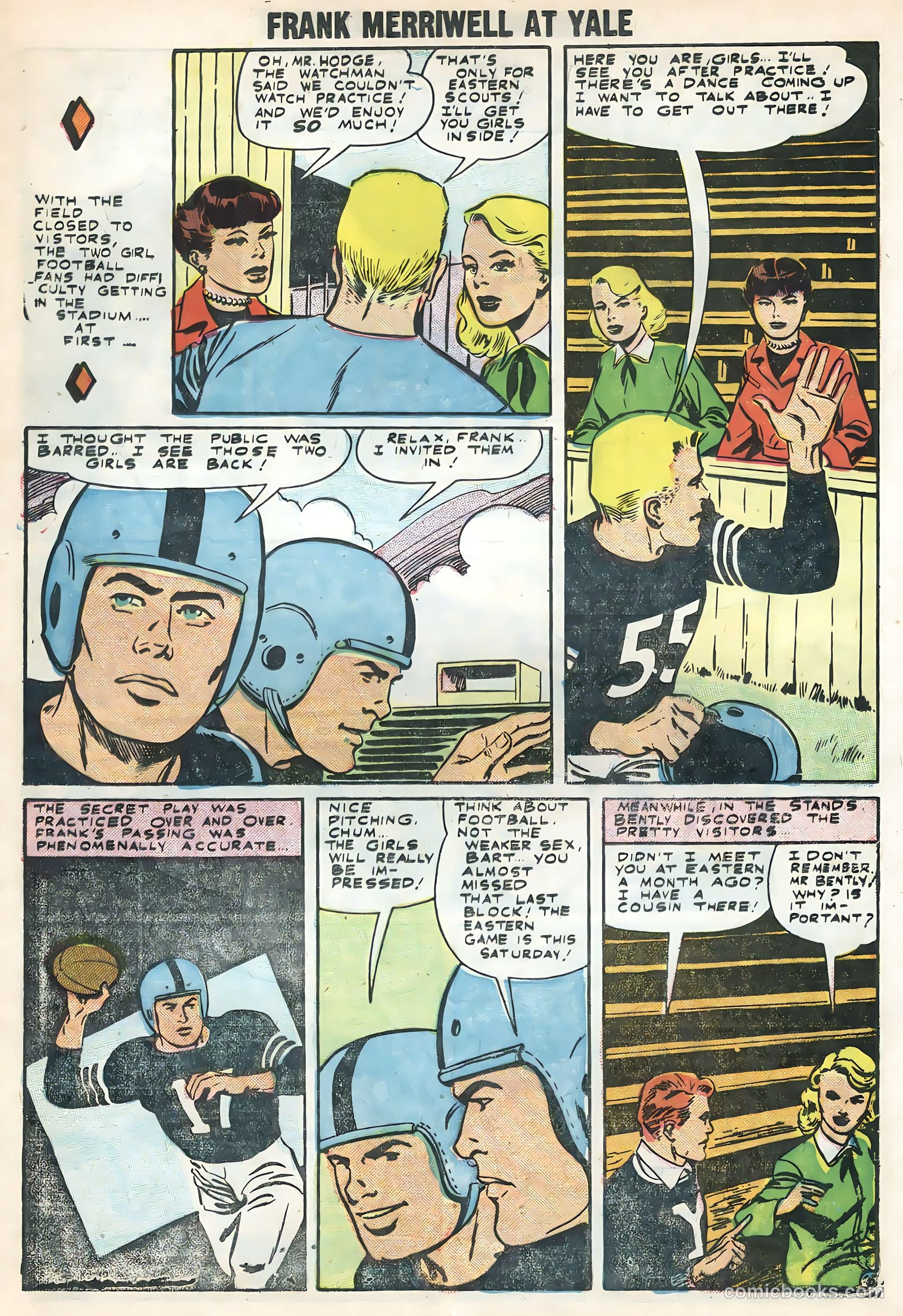 Frank Merriwell at Yale #4 (1956) — page 13 of 36