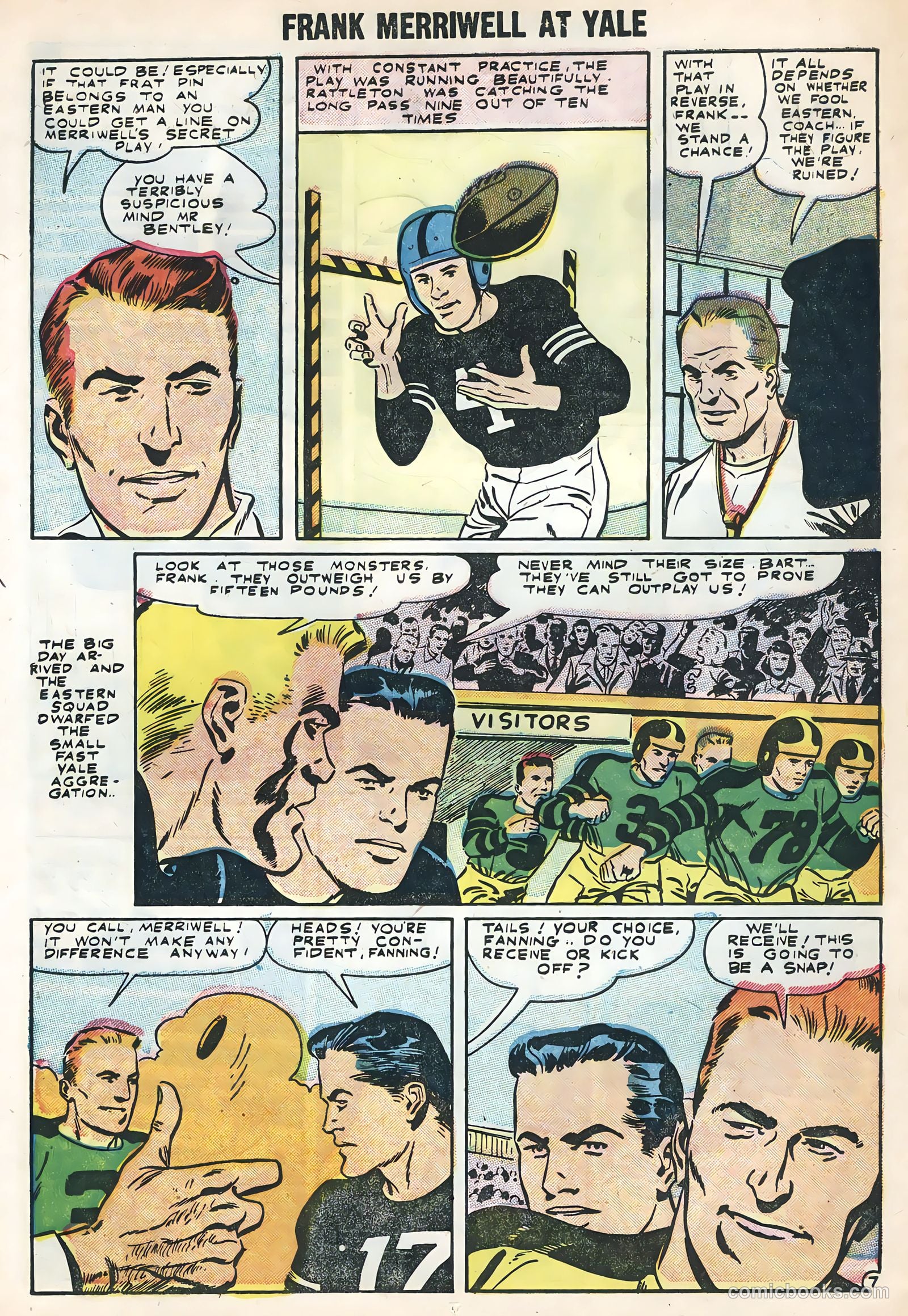 Frank Merriwell at Yale #4 (1956) — page 14 of 36