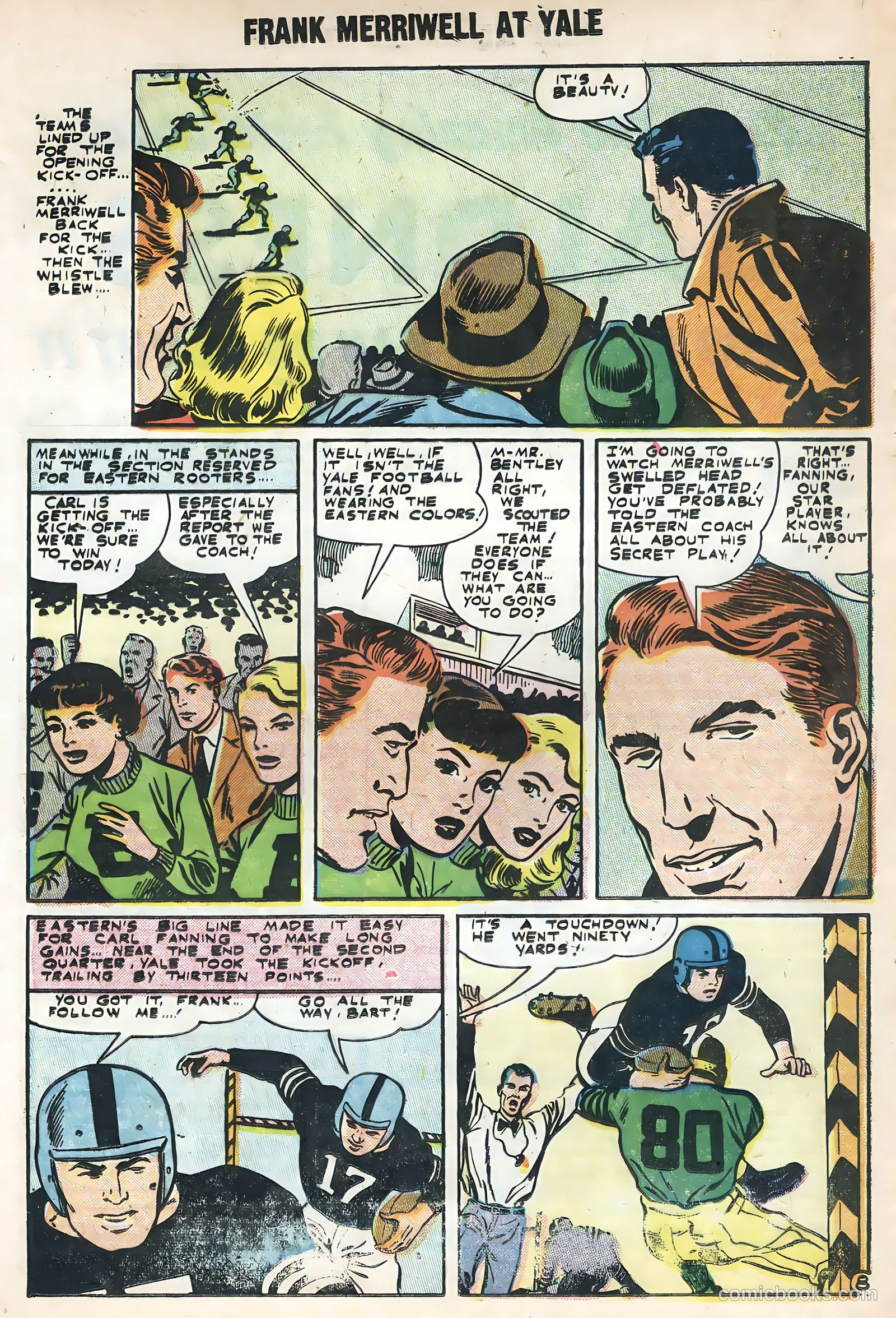 Frank Merriwell at Yale #4 (1956) — page 16 of 36