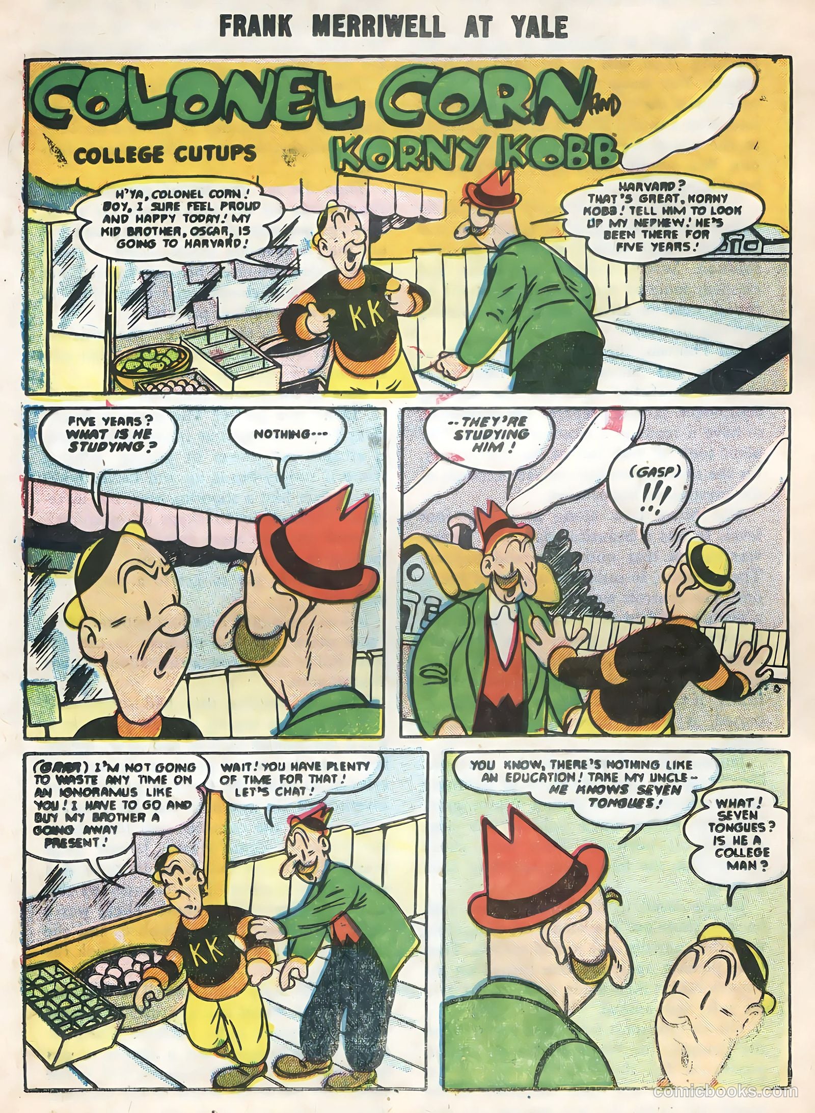 Frank Merriwell at Yale #4 (1956) — page 20 of 36