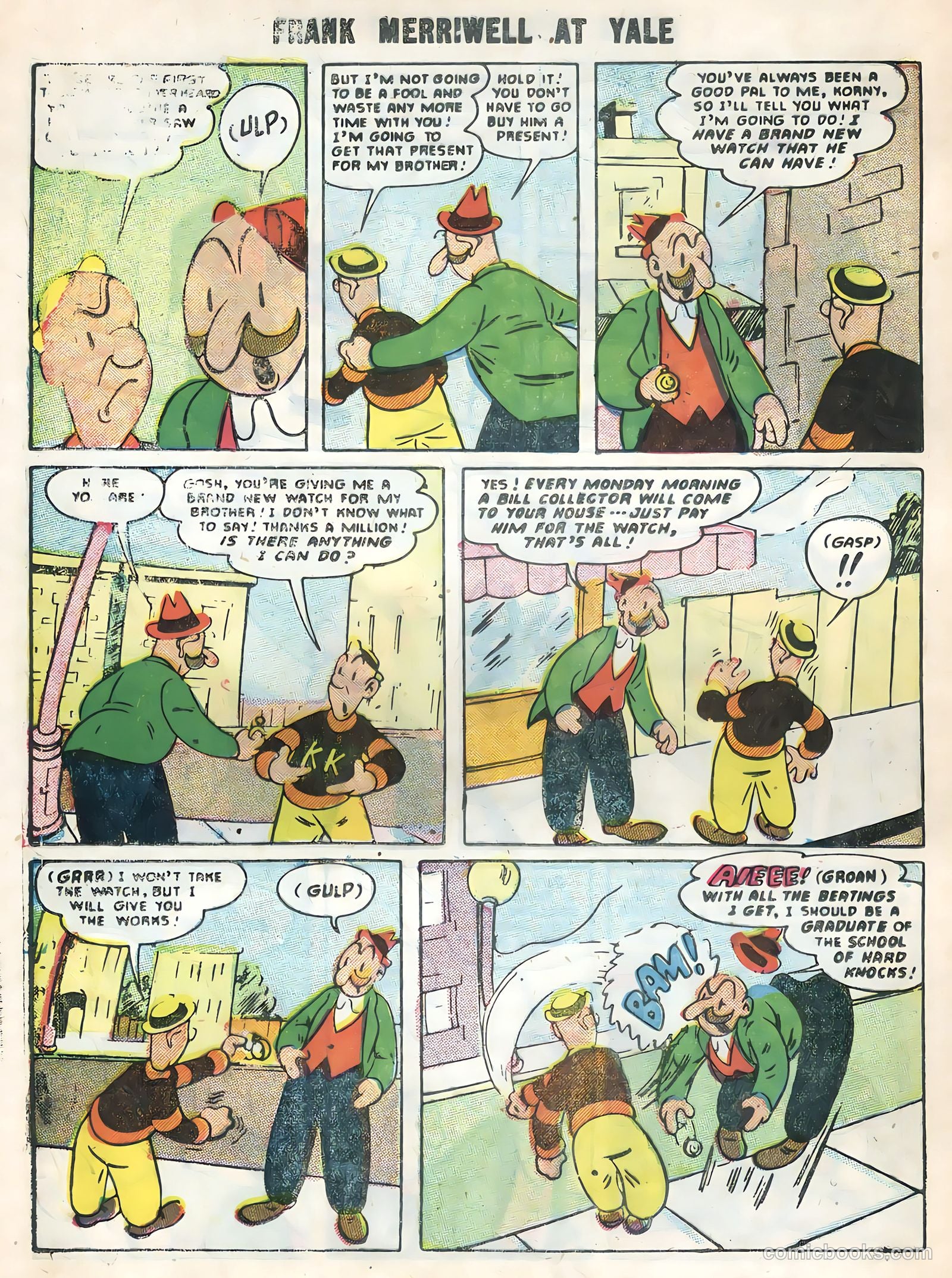 Frank Merriwell at Yale #4 (1956) — page 24 of 36