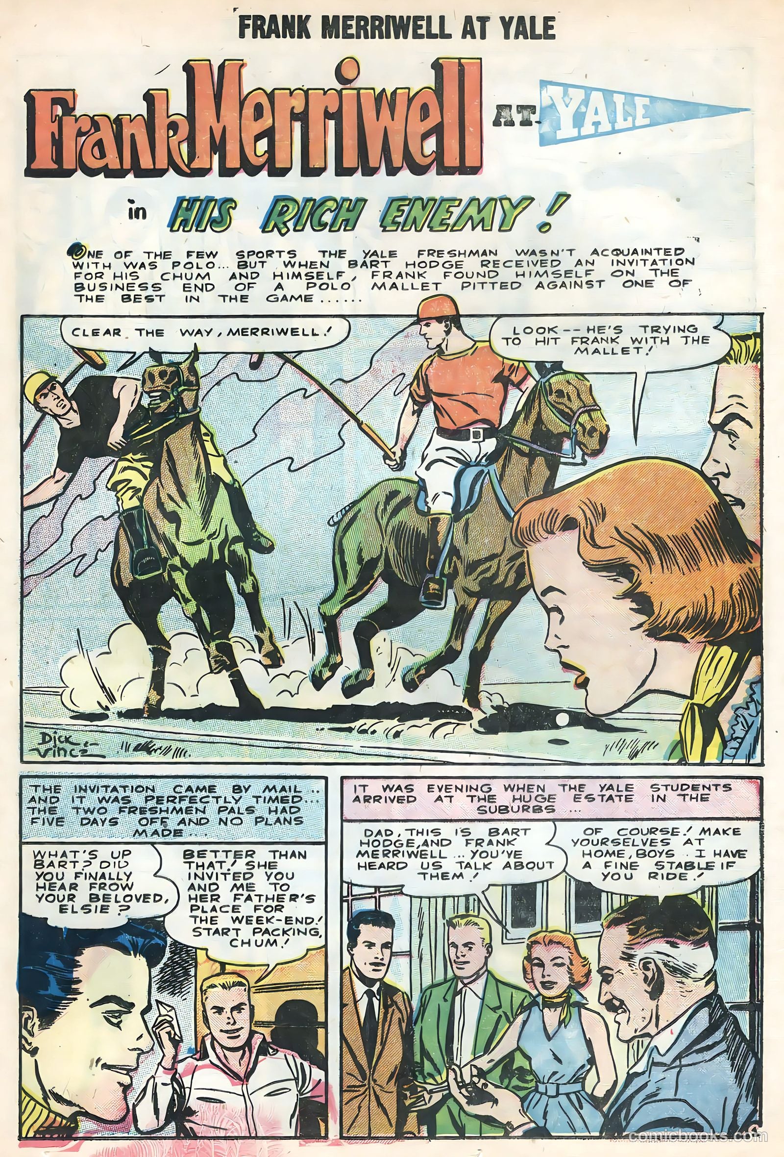 Frank Merriwell at Yale #4 (1956) — page 25 of 36
