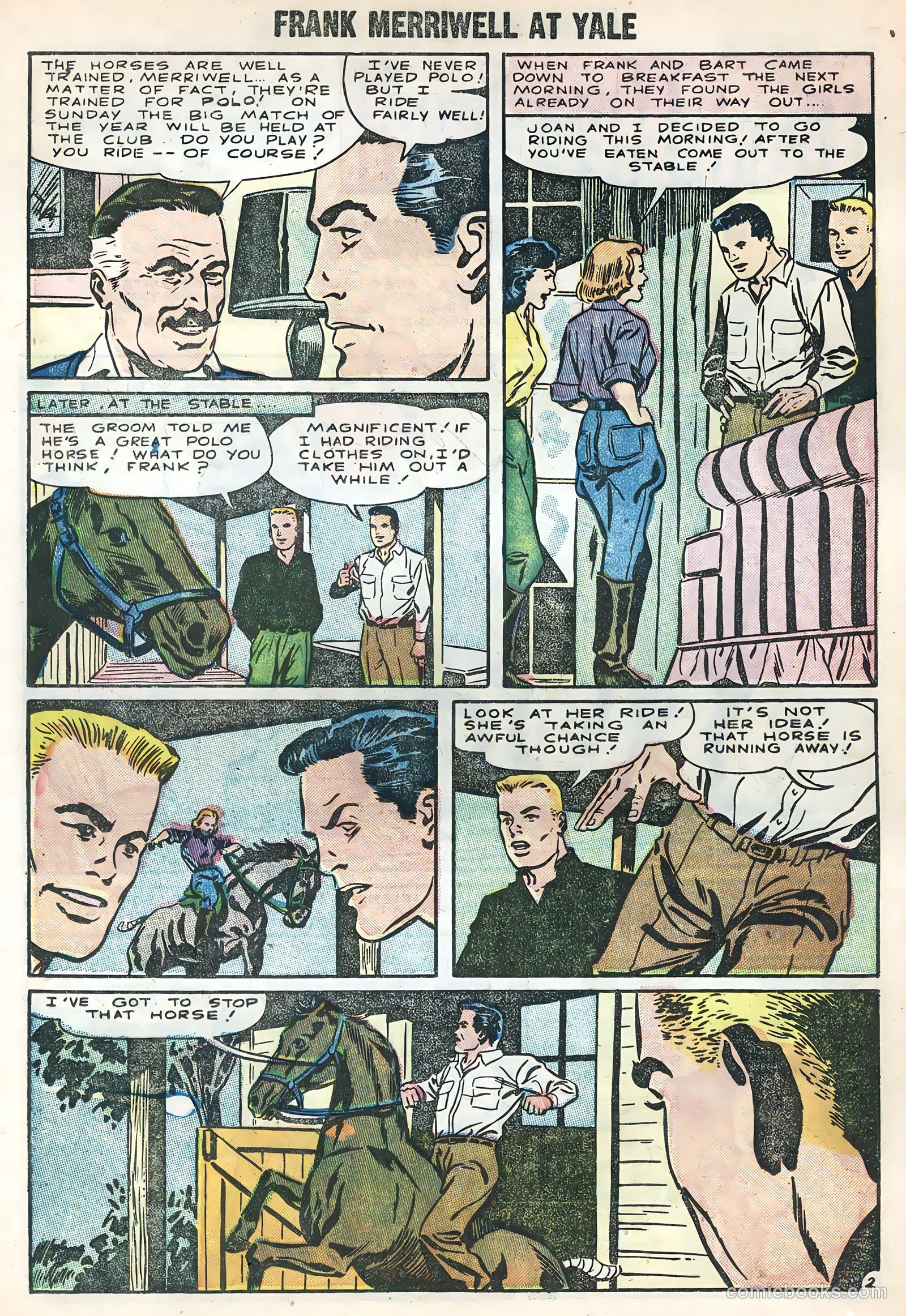 Frank Merriwell at Yale #4 (1956) — page 26 of 36