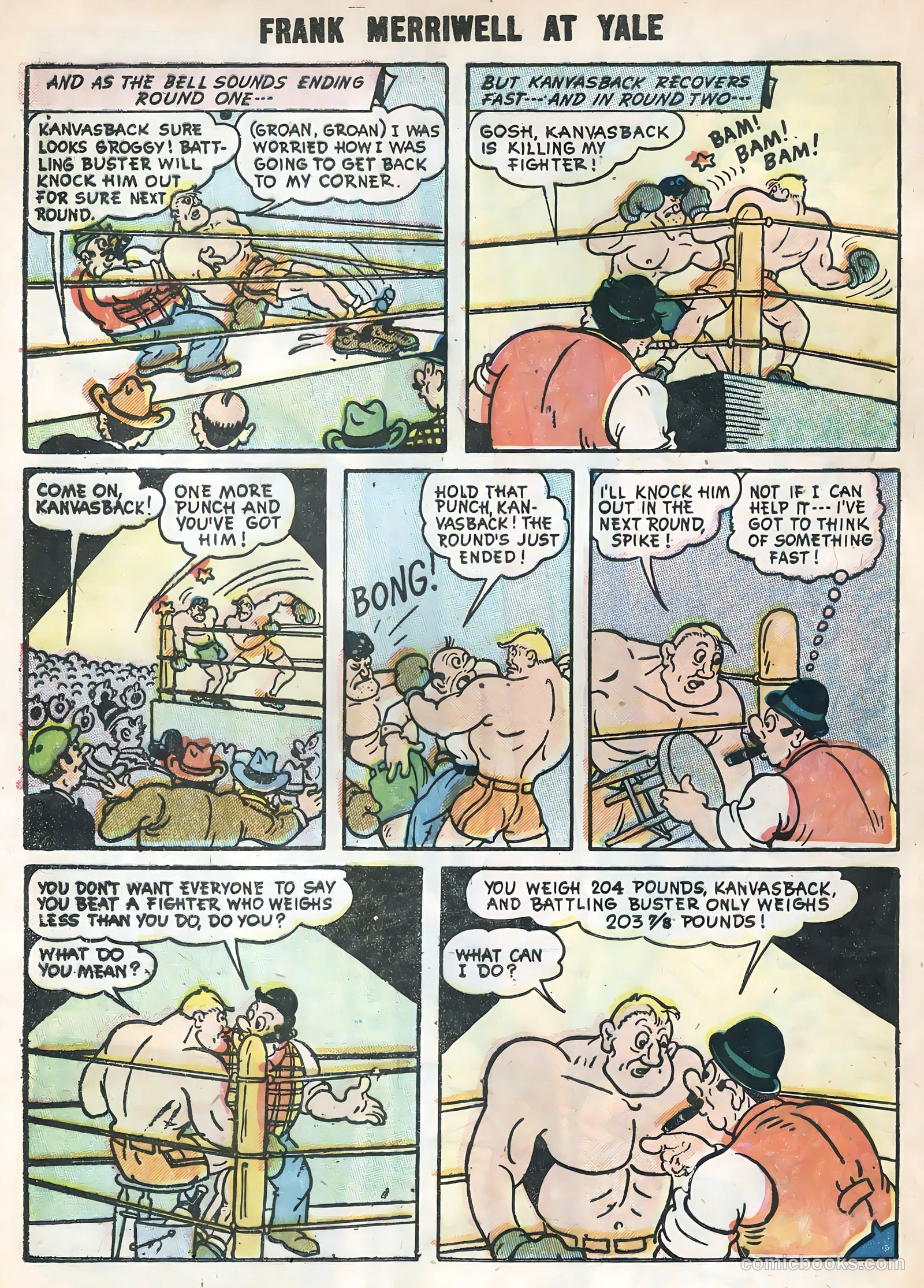 Frank Merriwell at Yale #4 (1956) — page 32 of 36