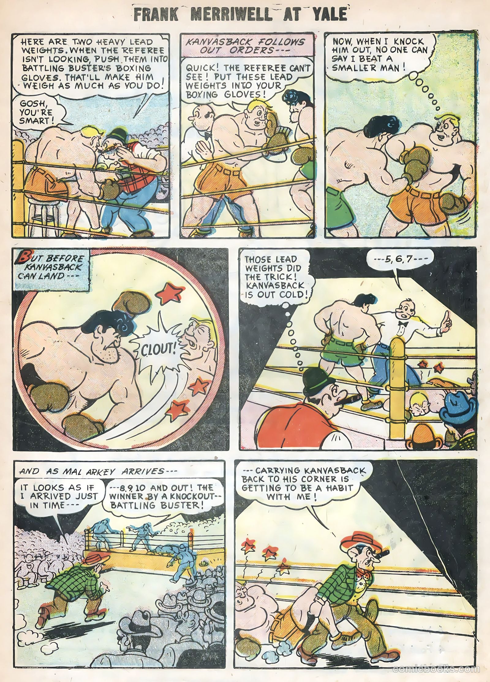 Frank Merriwell at Yale #4 (1956) — page 33 of 36