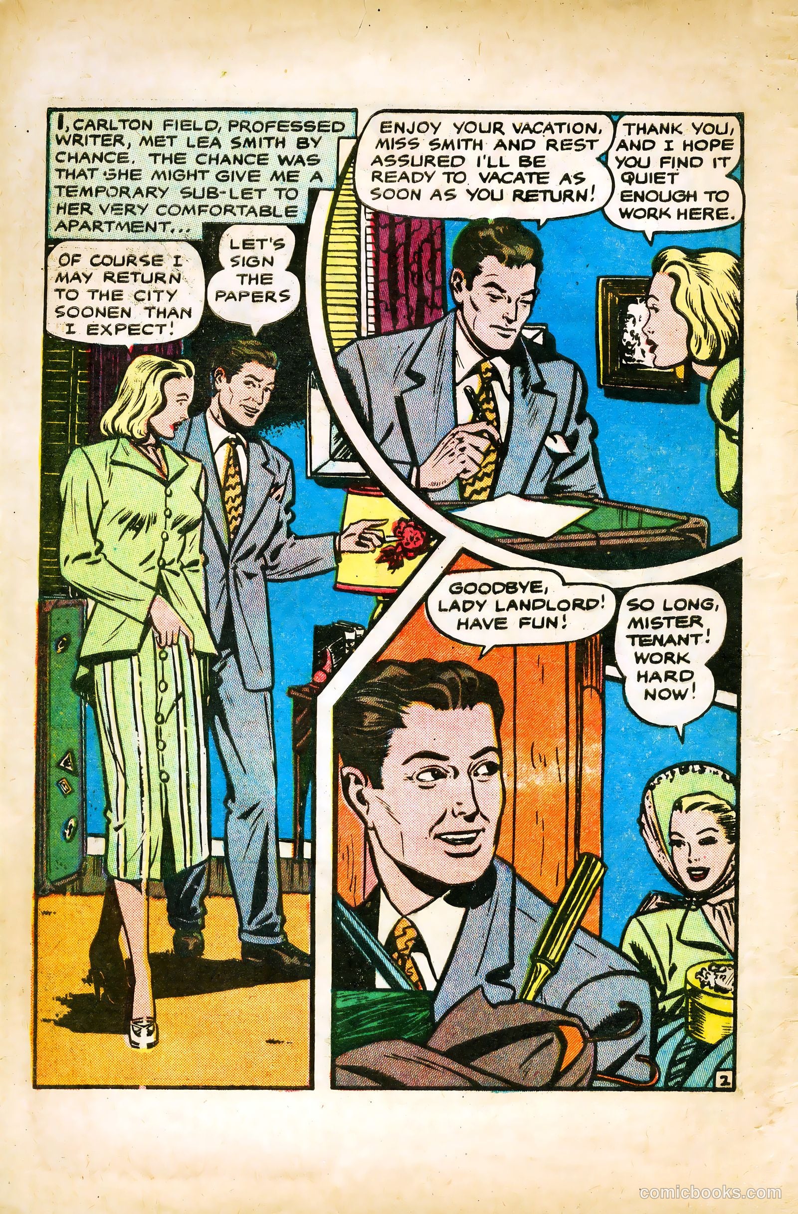 All True Romance #1 (1951) — page 4 of 36