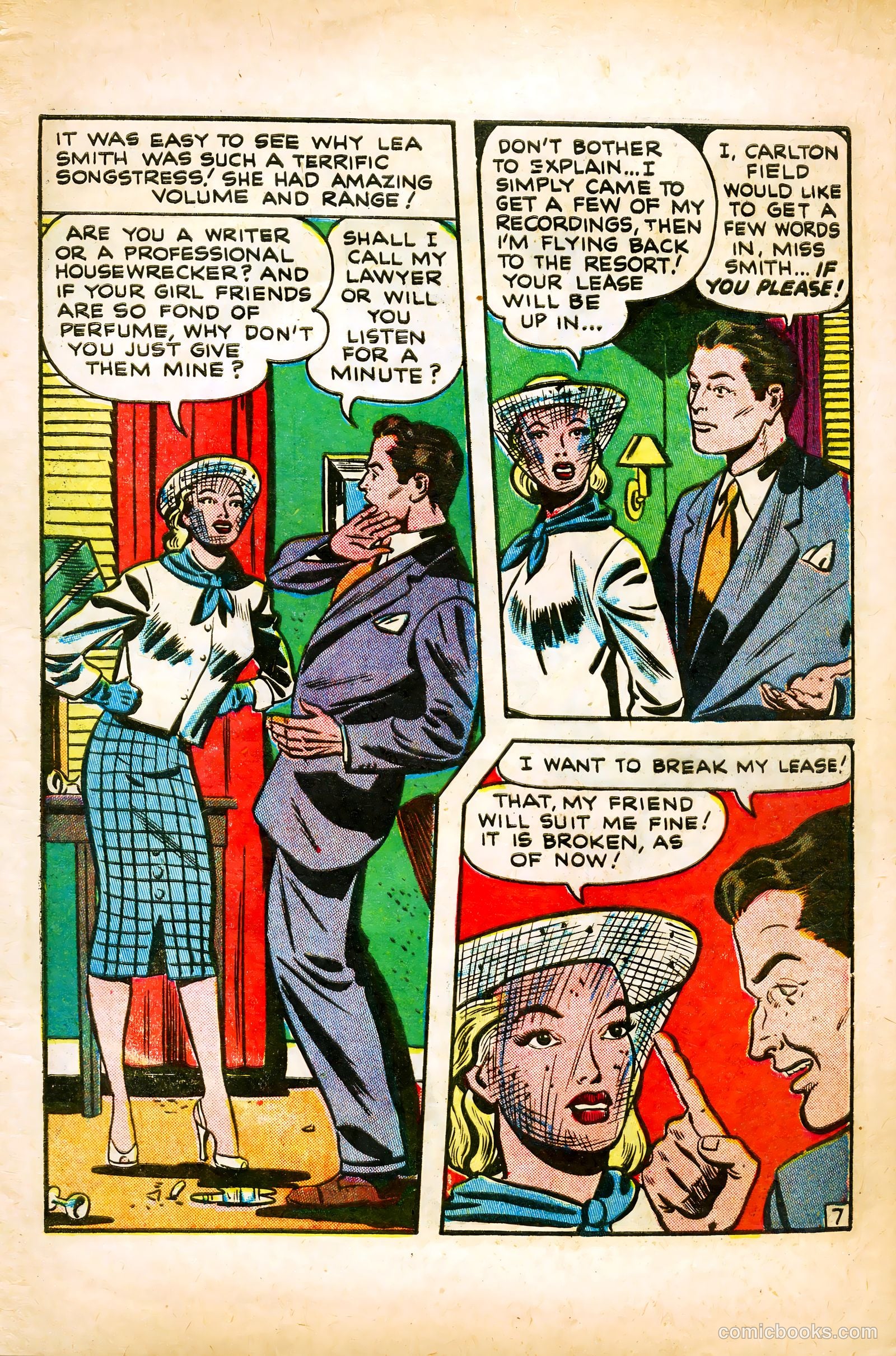 All True Romance #1 (1951) — page 9 of 36