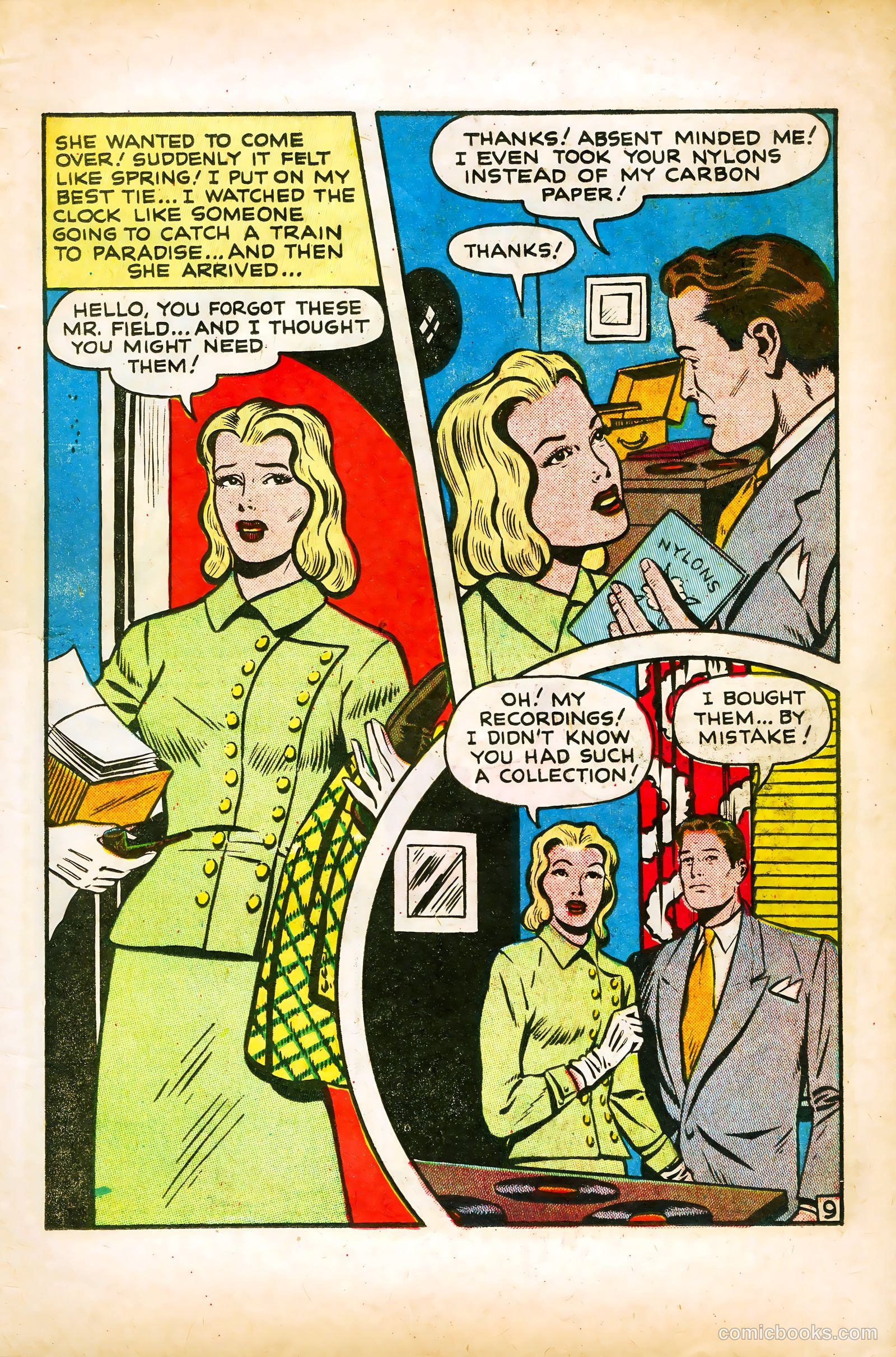 All True Romance #1 (1951) — page 11 of 36