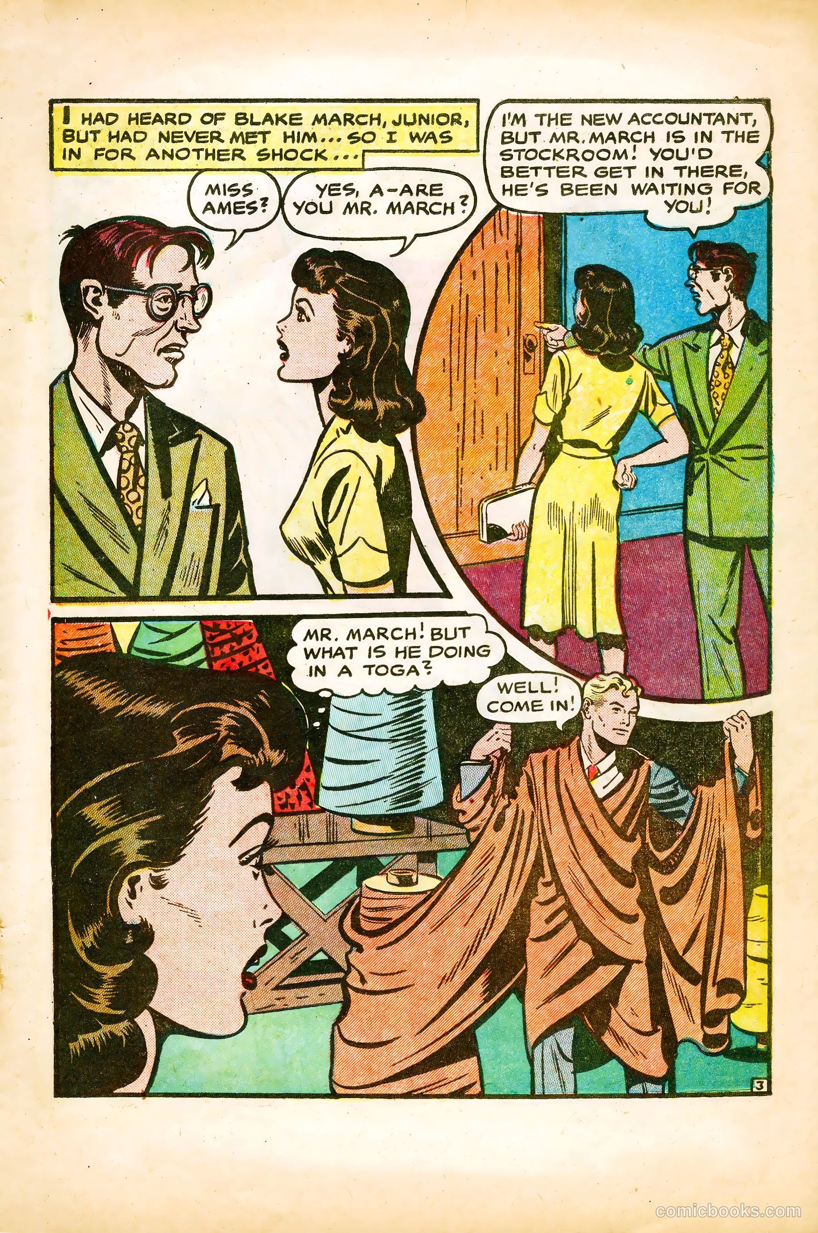 All True Romance #1 (1951) — page 21 of 36