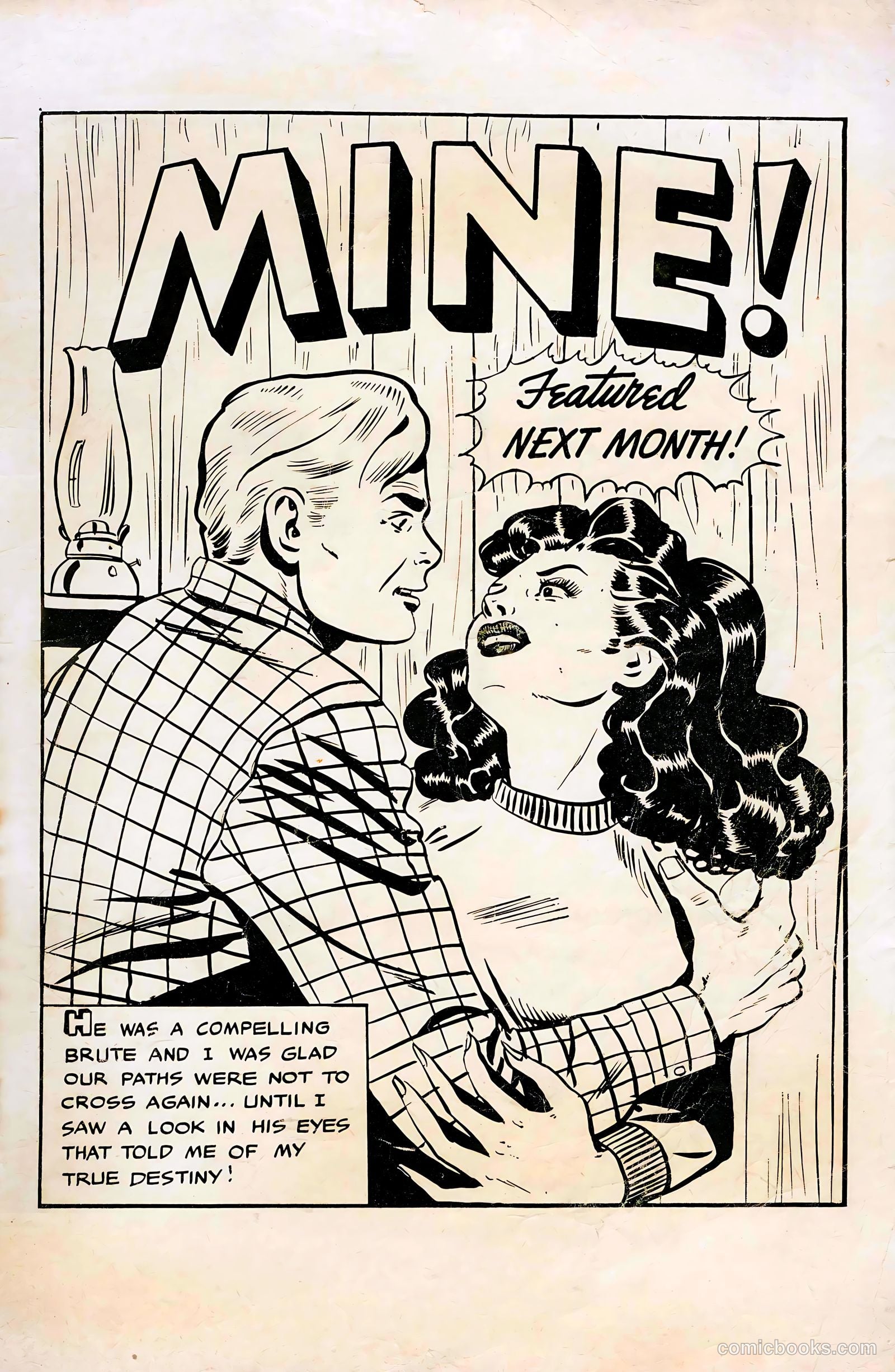 All True Romance #1 (1951) — page 35 of 36
