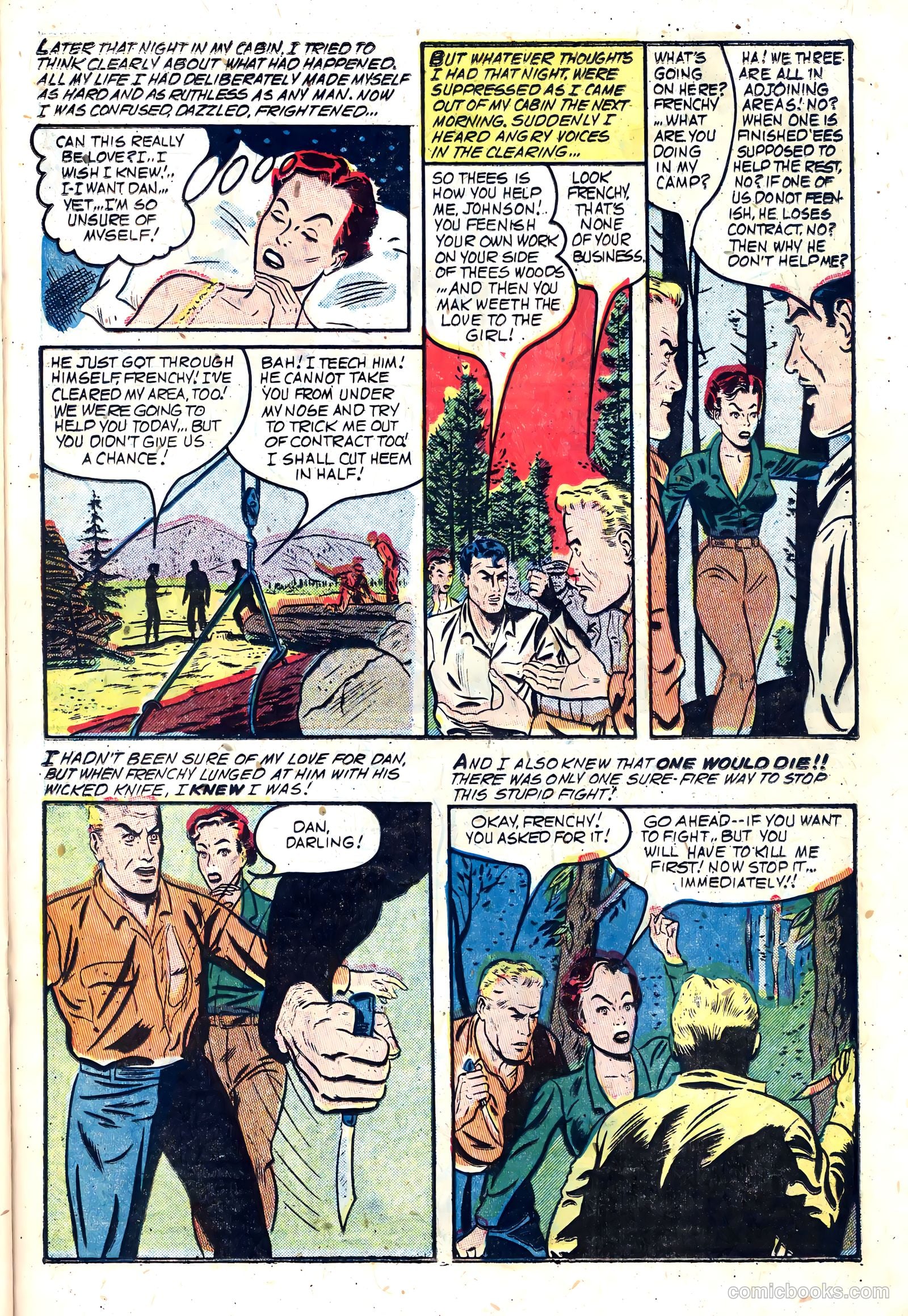 All True Romance #11 (1953) — page 21 of 36