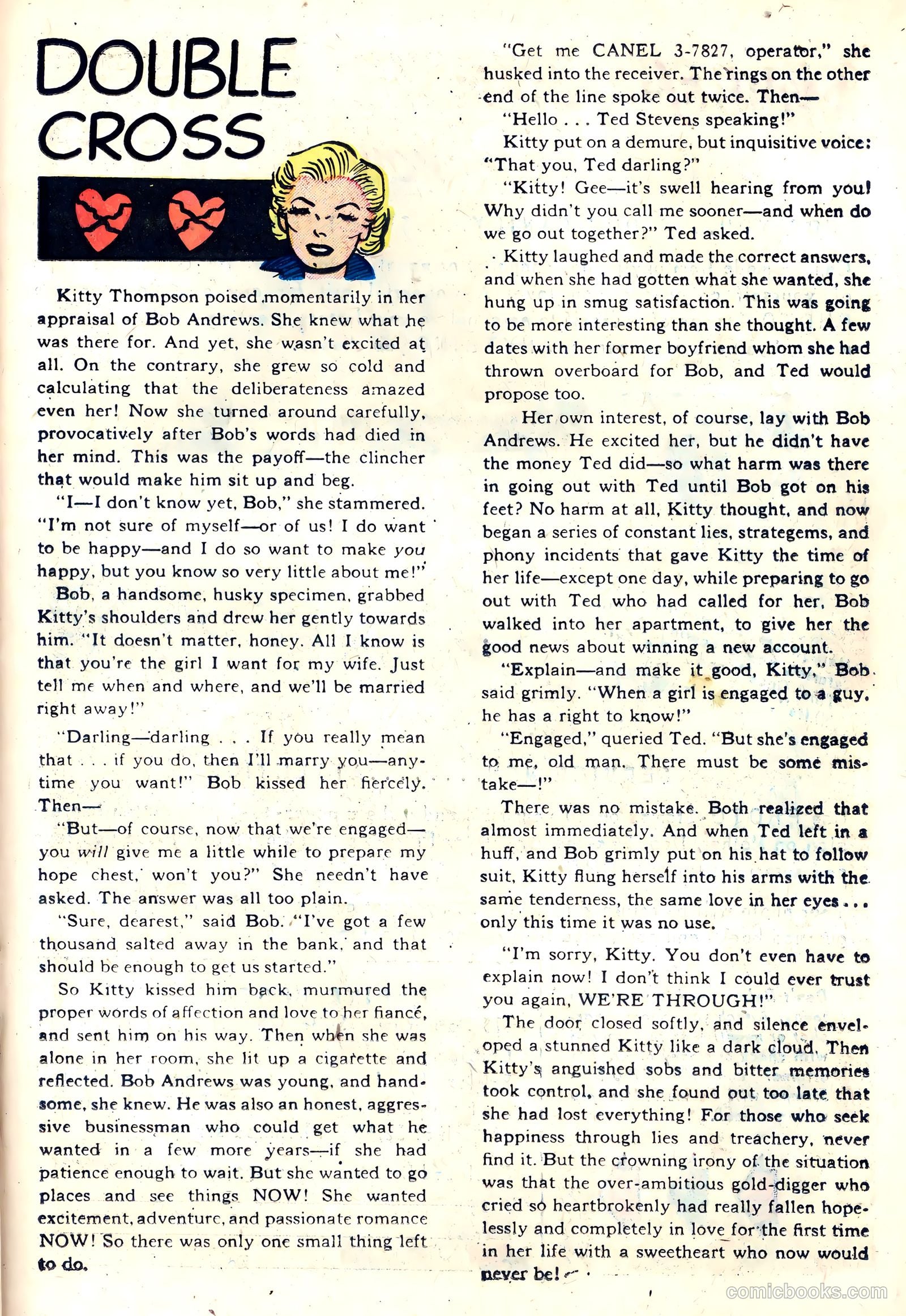 All True Romance #11 (1953) — page 25 of 36