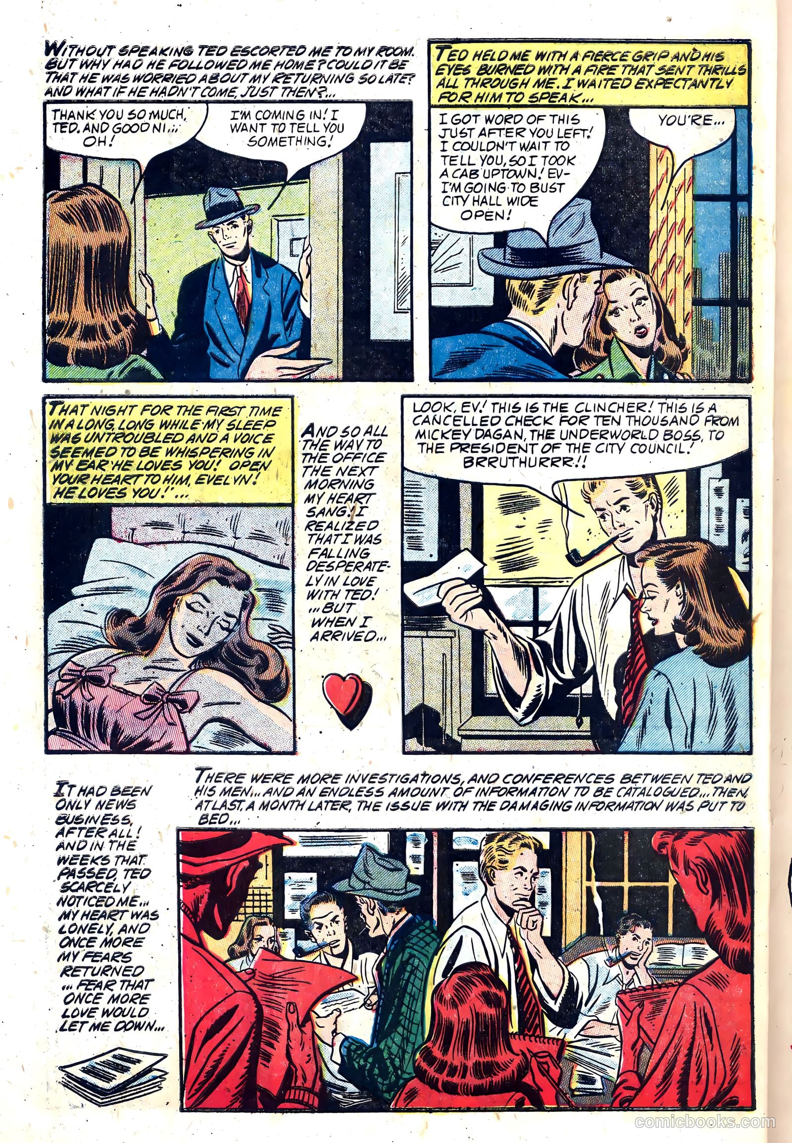 All True Romance #11 (1953) — page 32 of 36