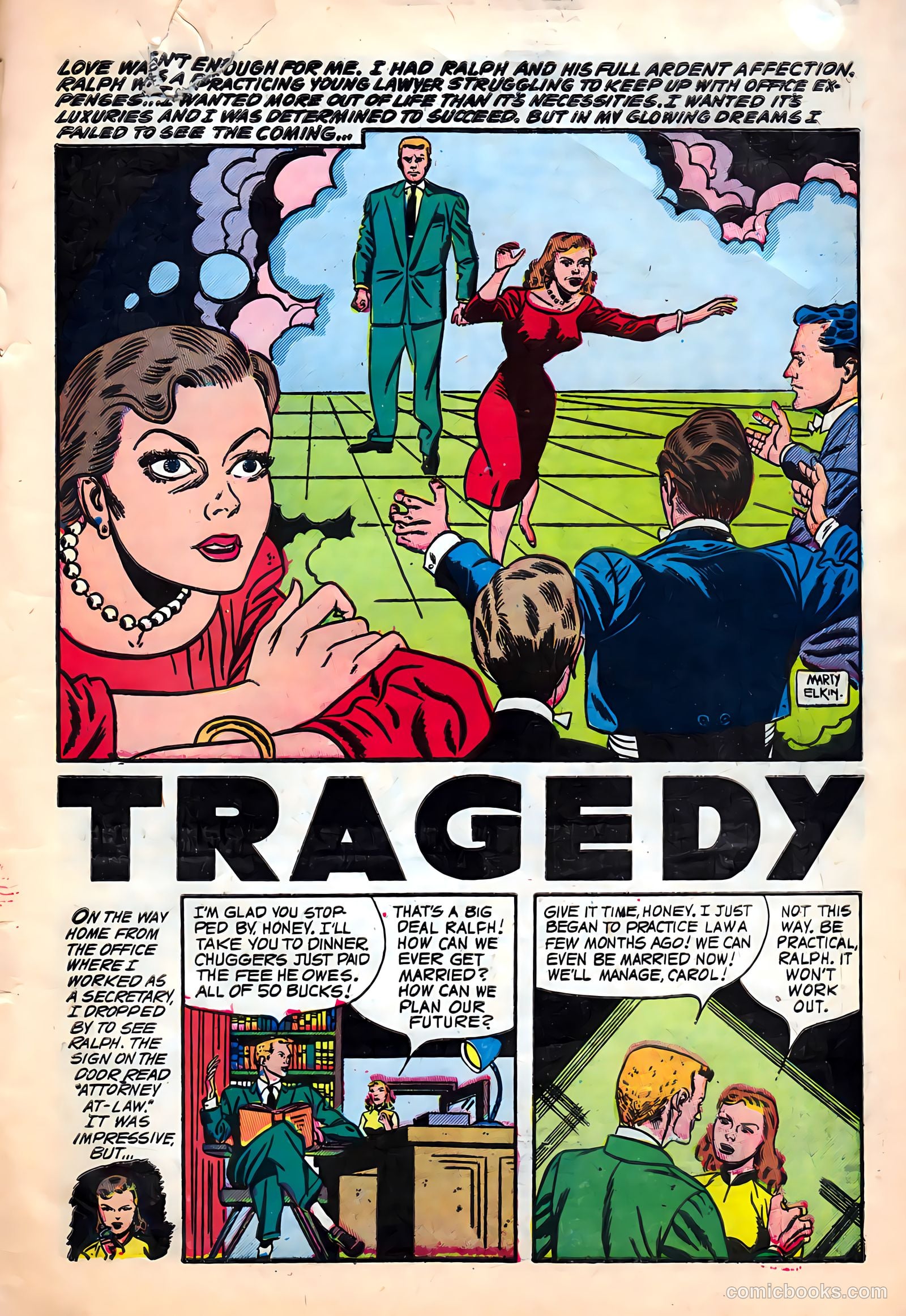 All True Romance #12 (1953) — page 4 of 37