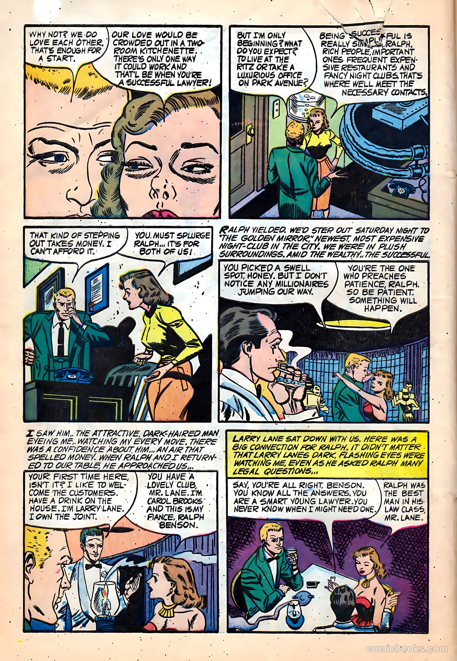All True Romance #12 (1953) — page 5 of 37
