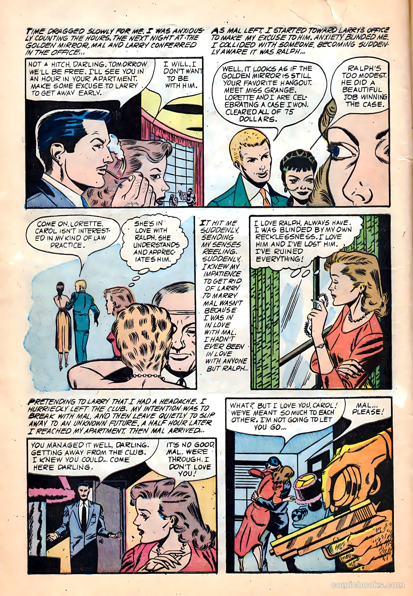 All True Romance #12 (1953) — page 9 of 37