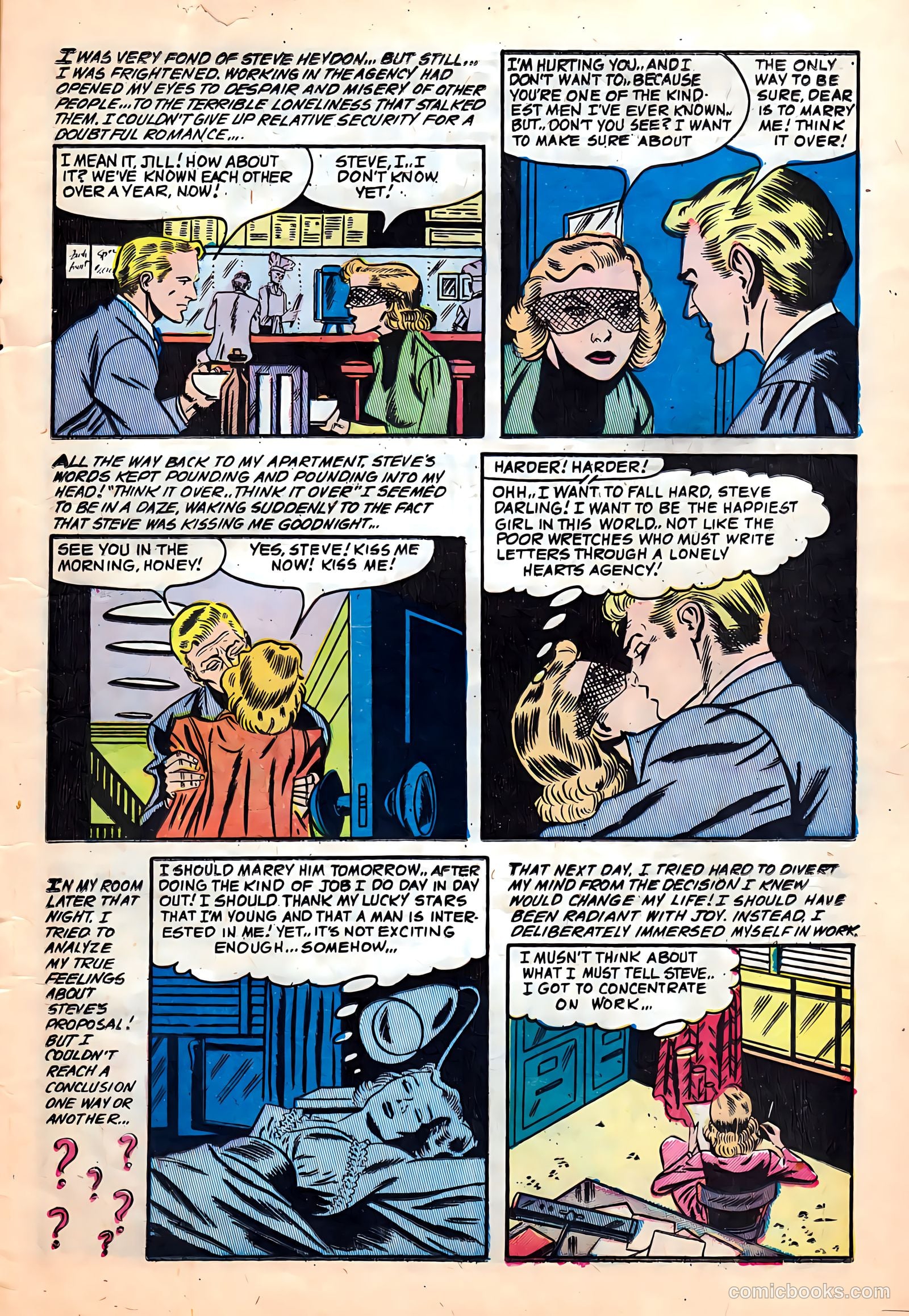All True Romance #12 (1953) — page 14 of 37