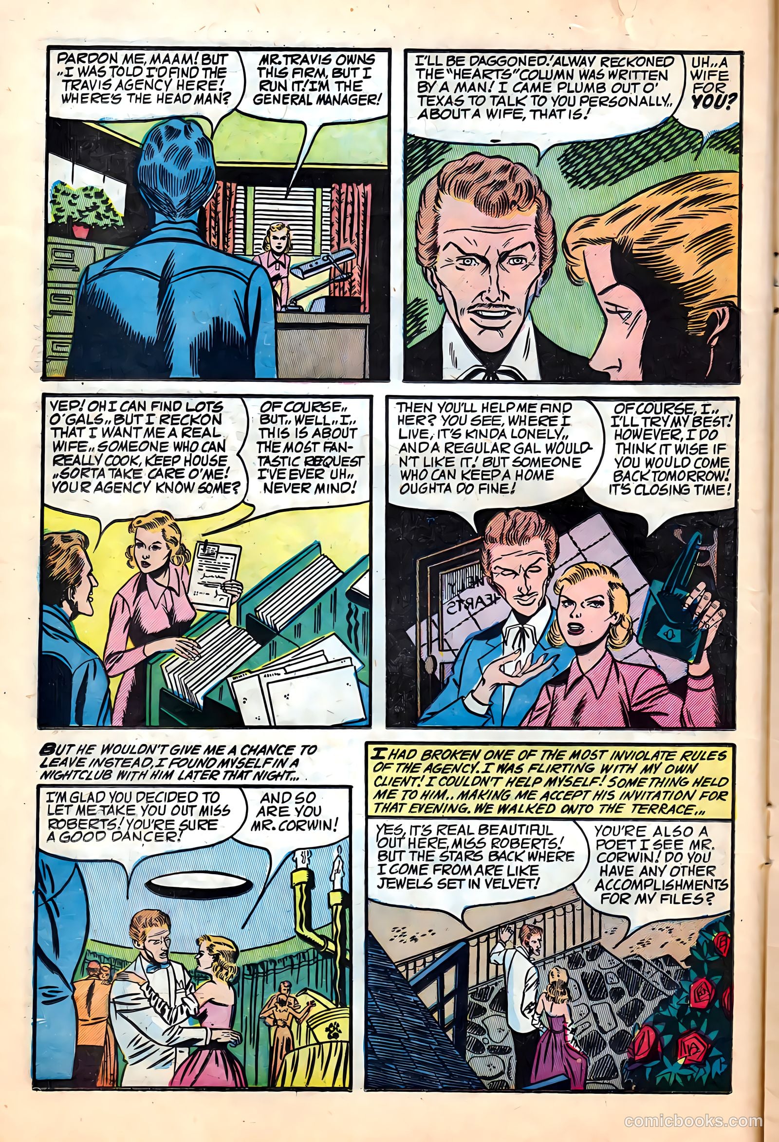 All True Romance #12 (1953) — page 15 of 37
